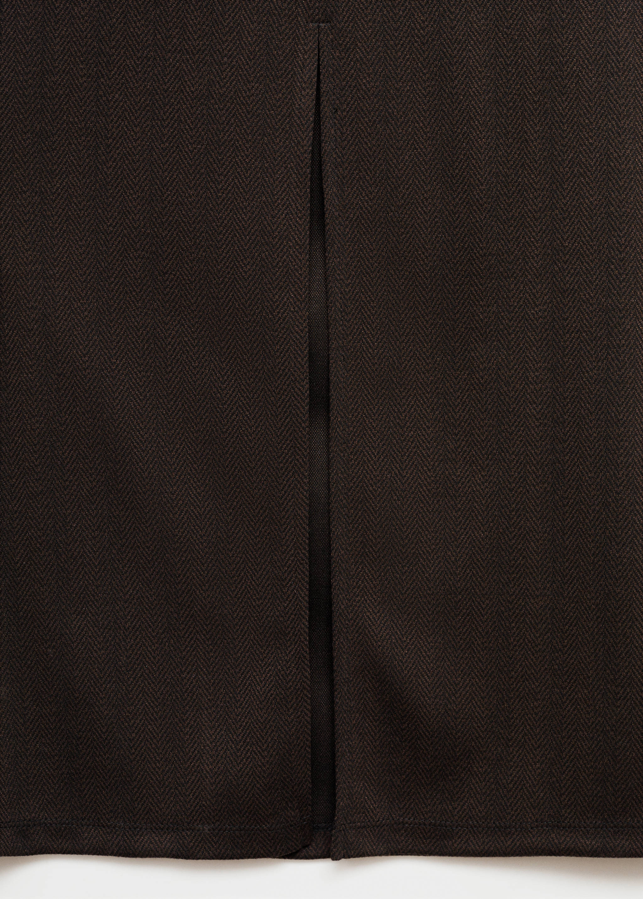 Knitted dress with gathered detail - Details of the article 0
