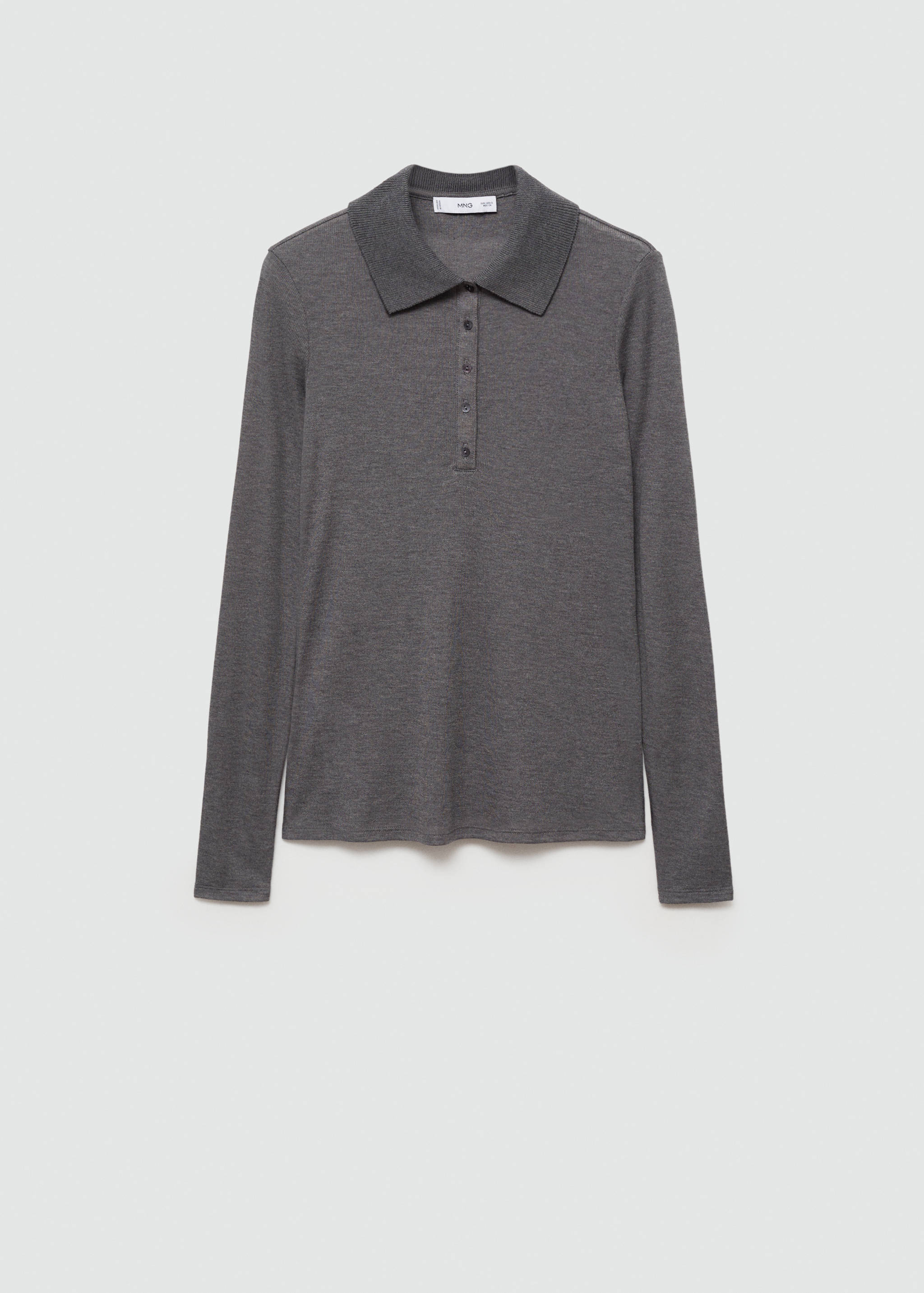 Button-down collar polo shirt - Article without model
