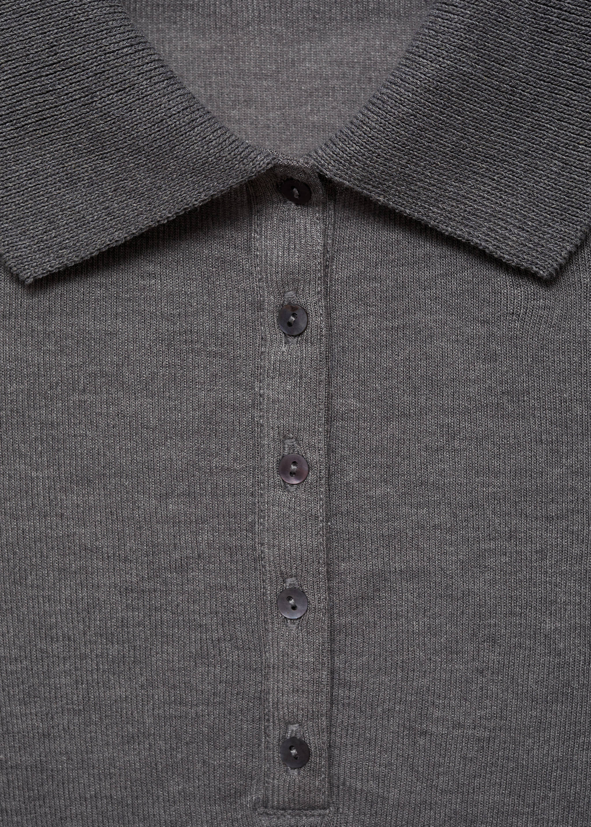Button-down collar polo shirt - Details of the article 8