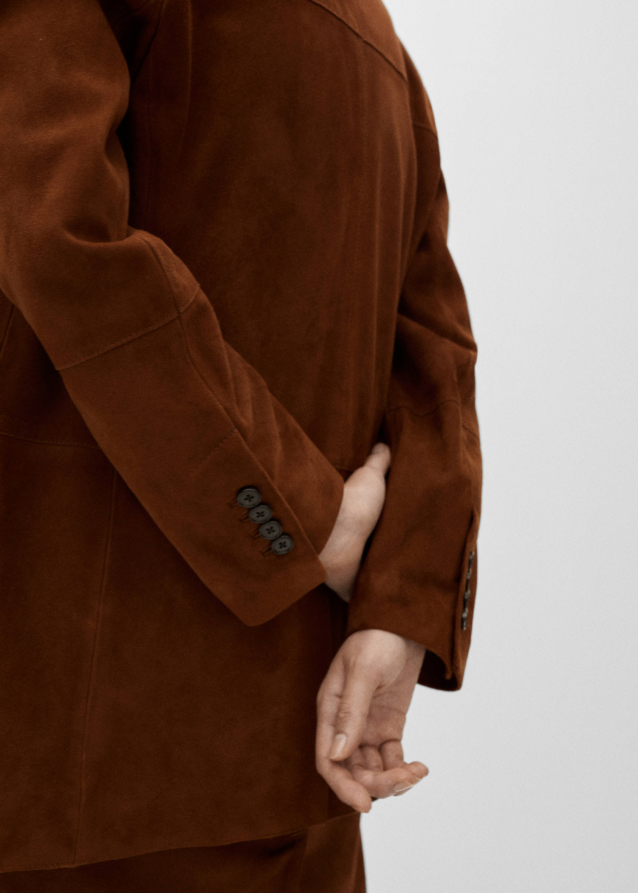 Suede leather jacket - Details of the article 6