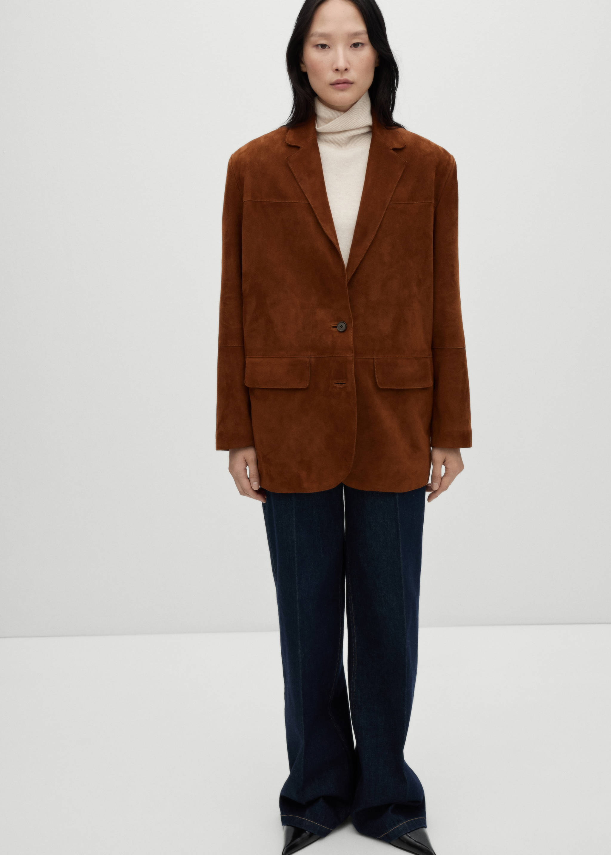 Suede leather jacket - Details of the article 2