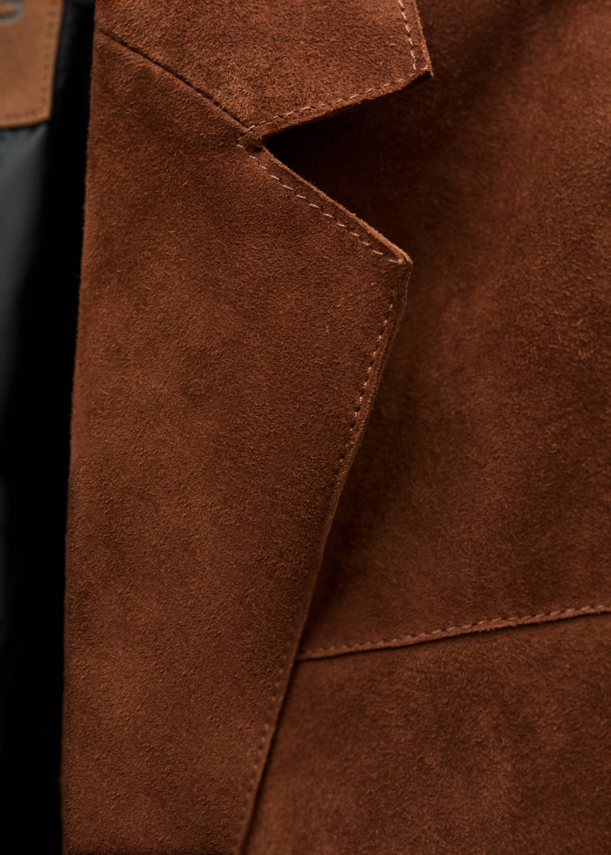 Suede leather jacket - Details of the article 0