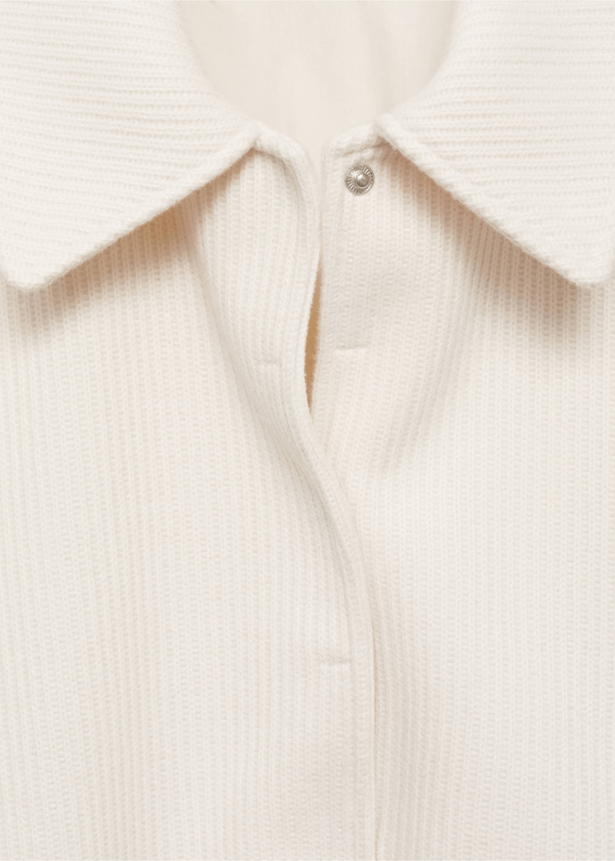 Pocket knit jacket - Details of the article 8, Off White. Ref: 77065660-00.