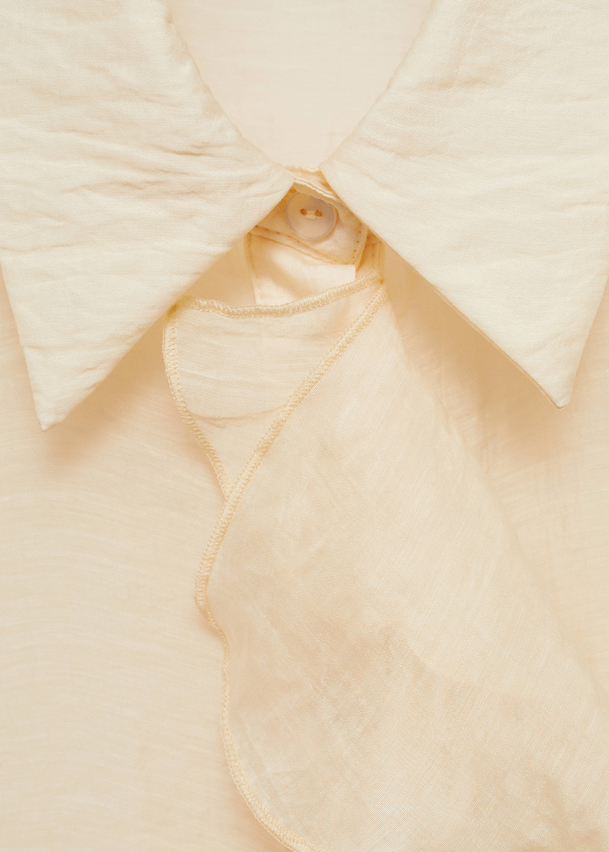 Skjorte i lyocell med volanger - Artikkeldetalj 8