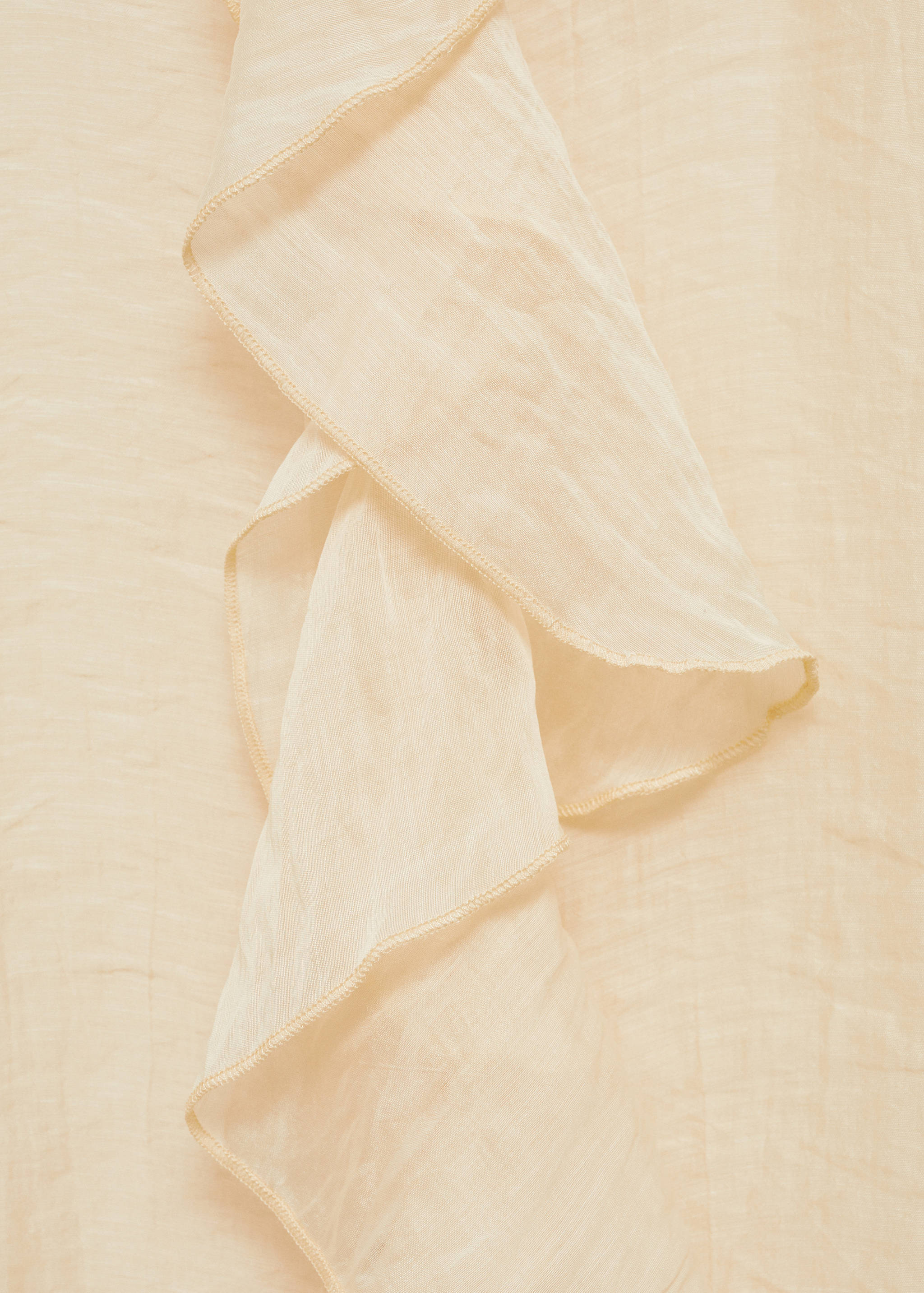 Skjorte i lyocell med volanger - Artikkeldetalj 0