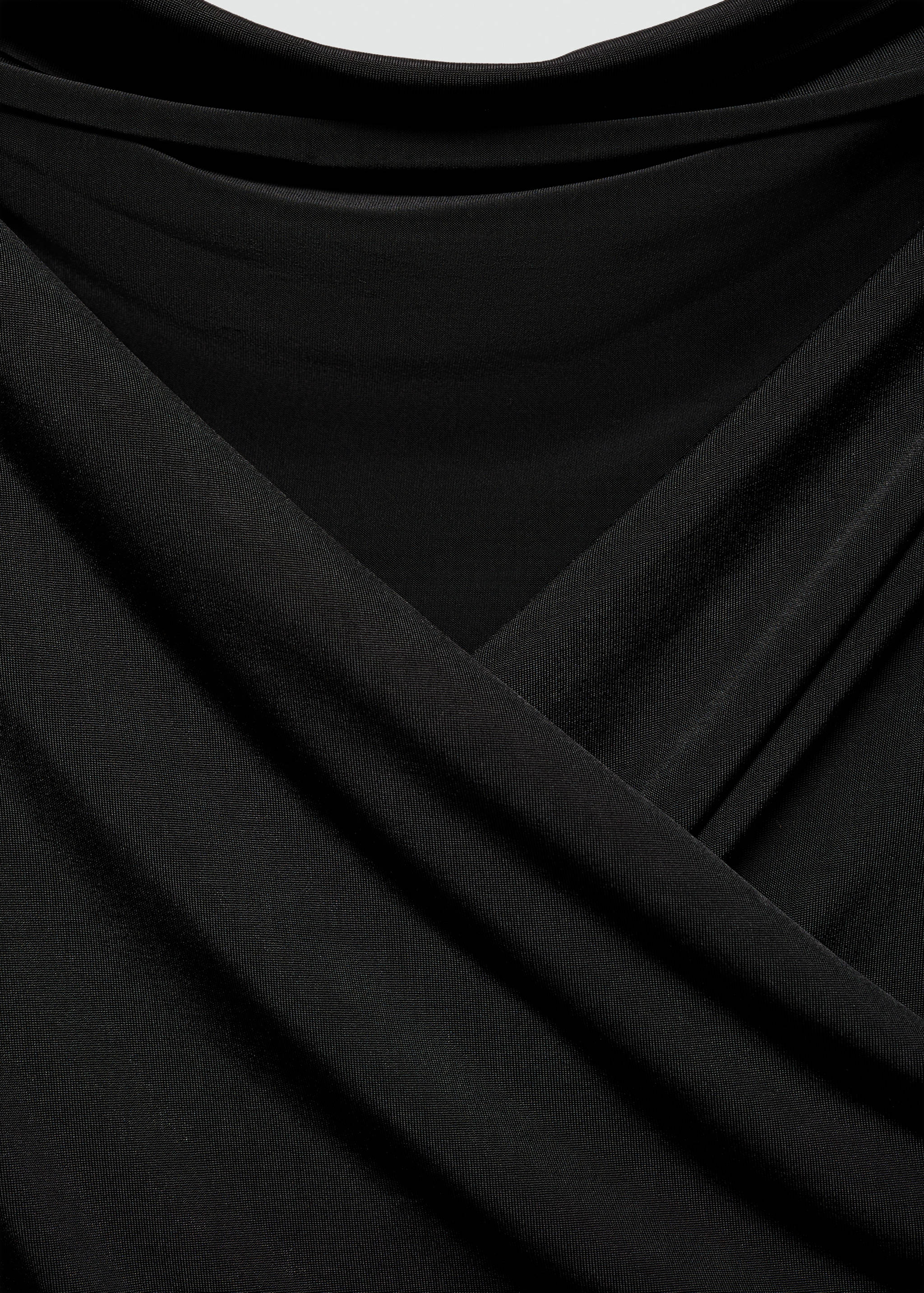 T-Shirt mit überkreuztem Design - Detail des Artikels 8