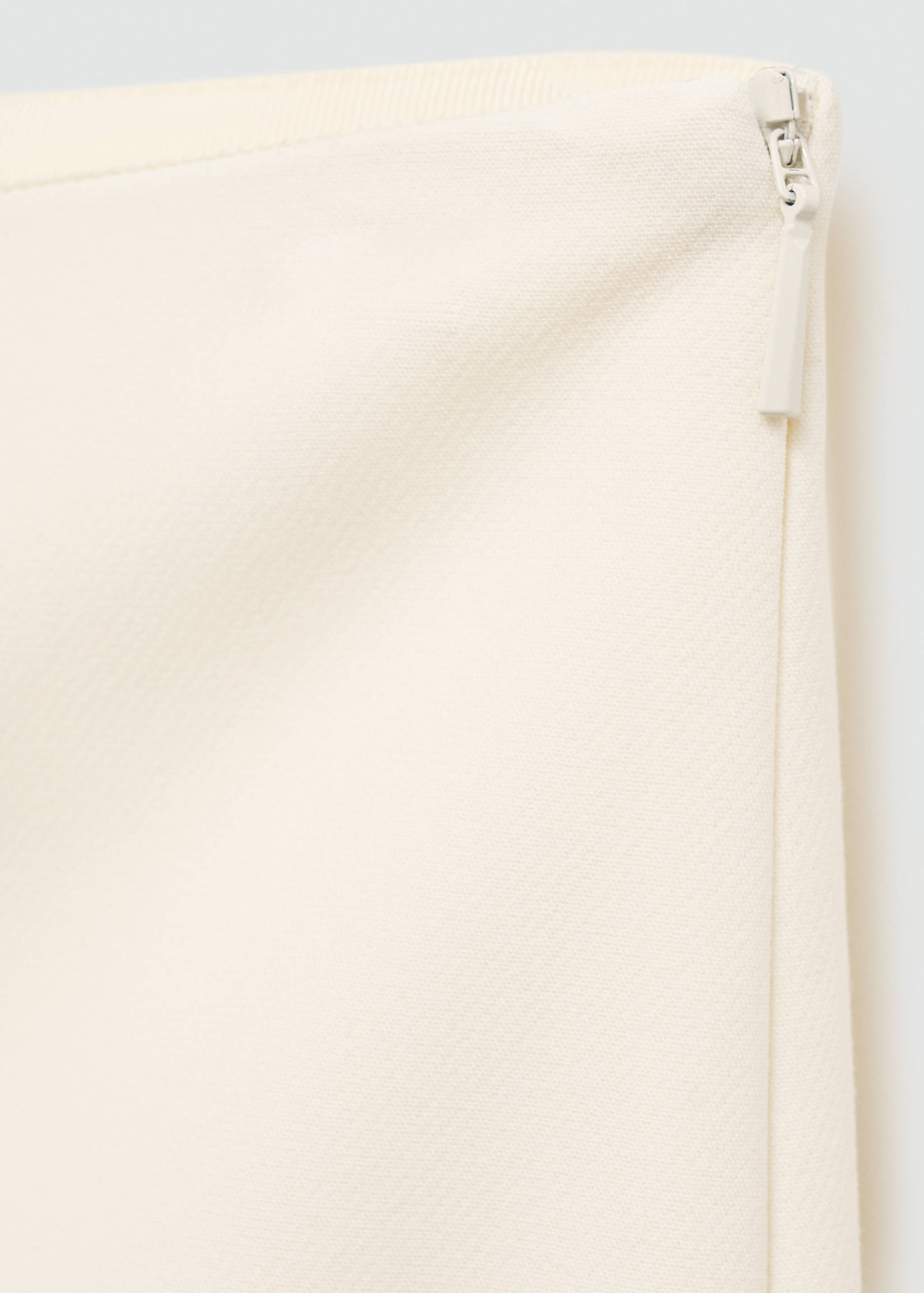 Wide leg pleated trousers - Details of the article 8