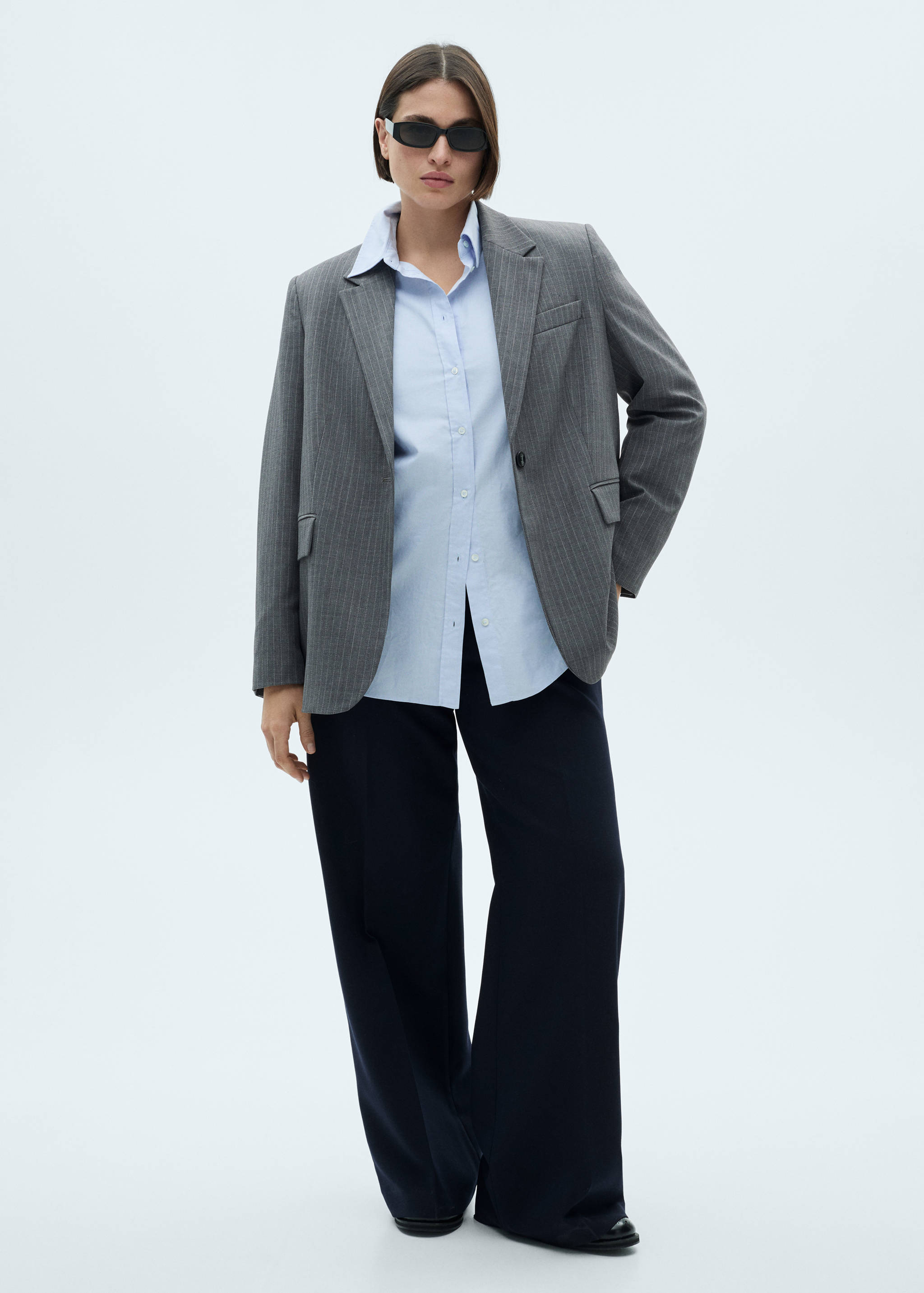 Pantalón pinzas wide leg - Detalle del artículo 3