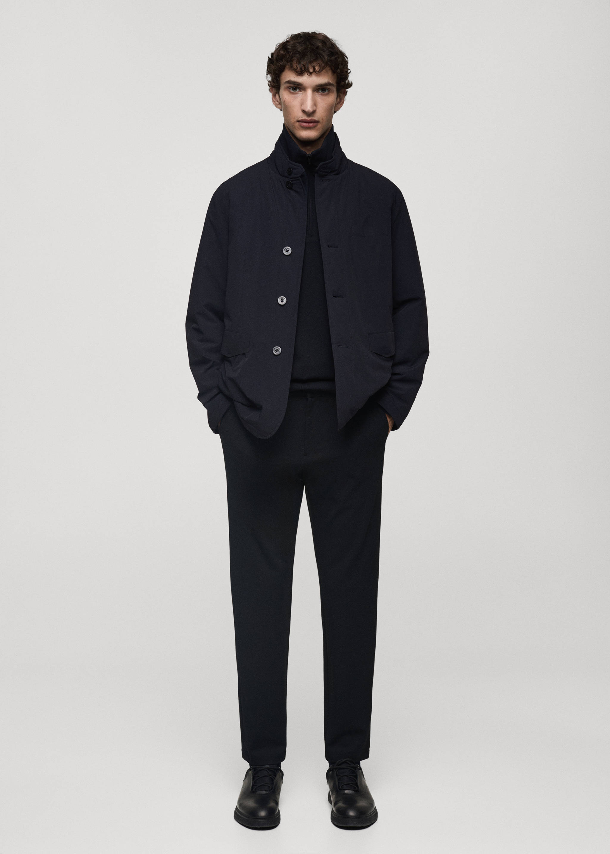 Waterproof jacket with Thermore® padding - General plane