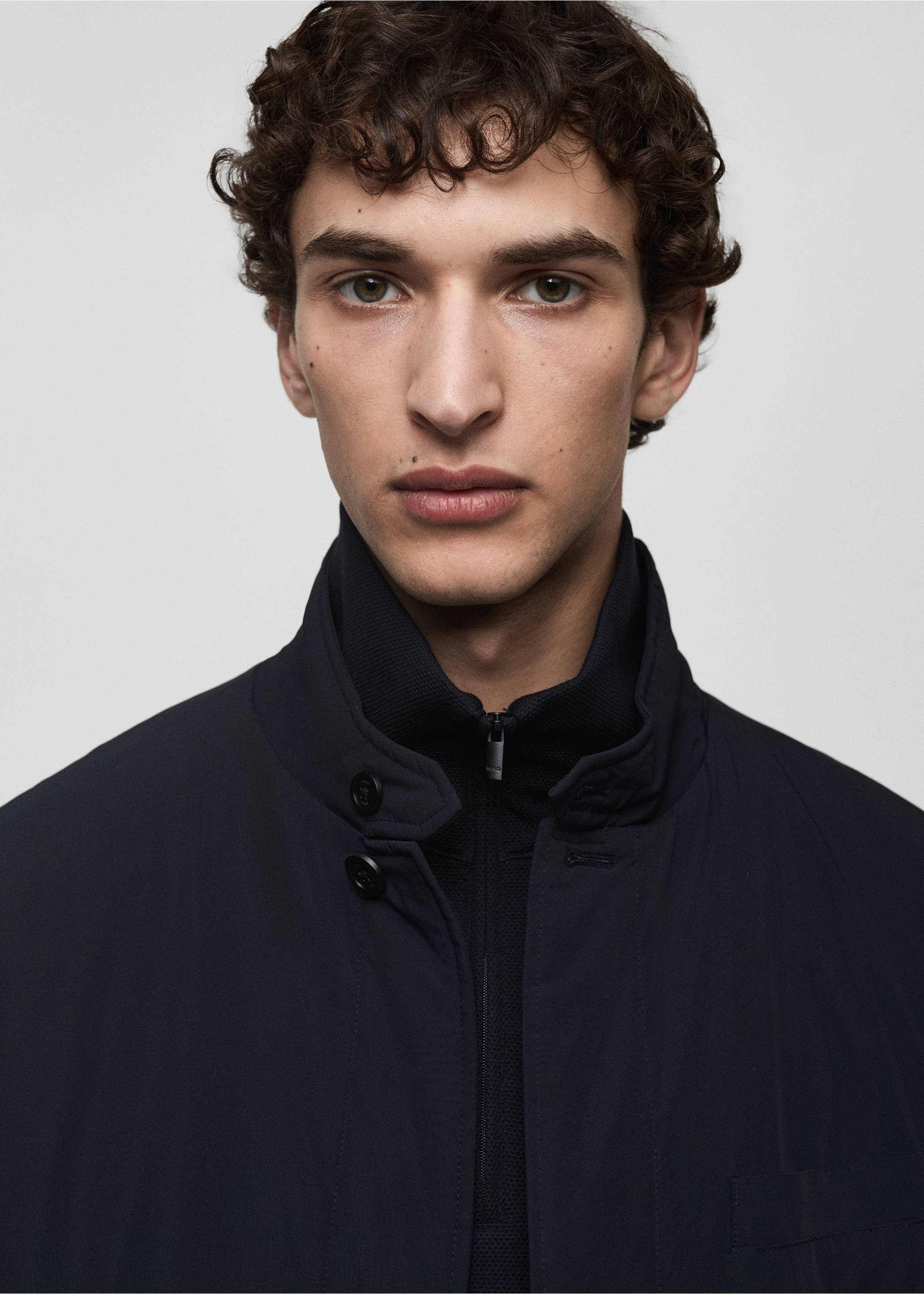 Veste imperméable rembourrage Thermore® - Détail de l'article 1, Bleu marine foncé. Ref: 77065960-00.