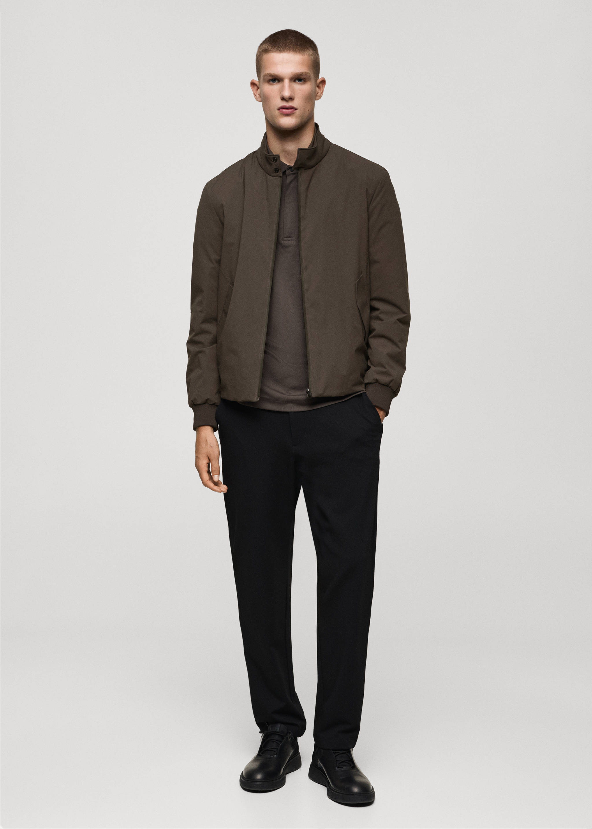 Waterproof jacket with Thermore® padding - General plane