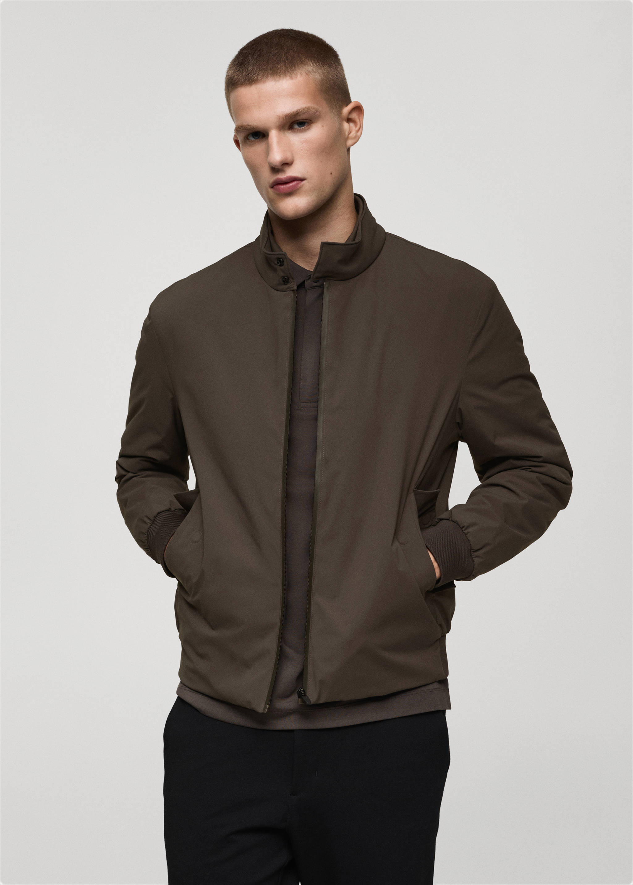 Waterproof jacket with Thermore® padding - Medium plane