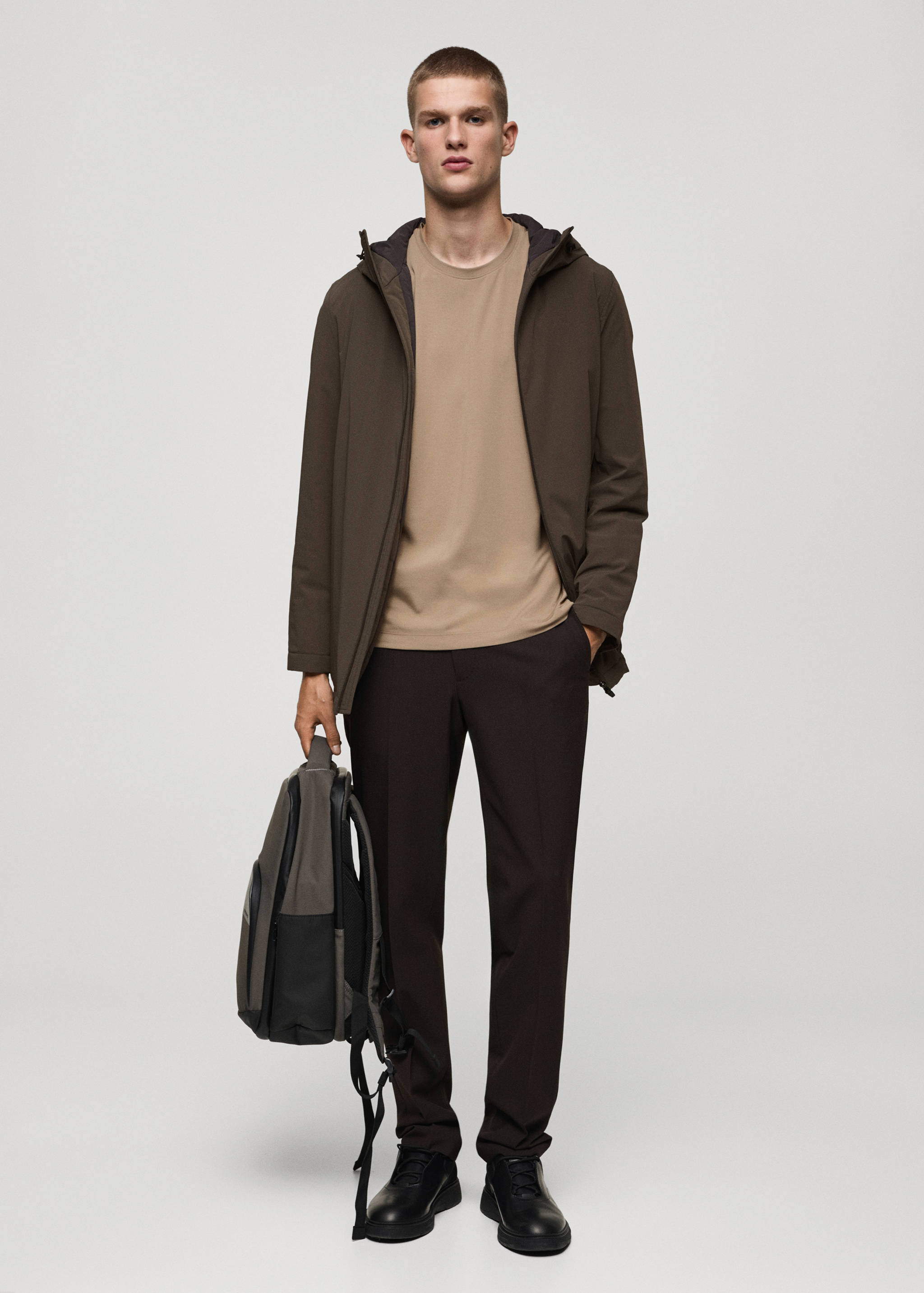 Skjorta comfort stretch skrynkelfritt tyg - Allmän bild