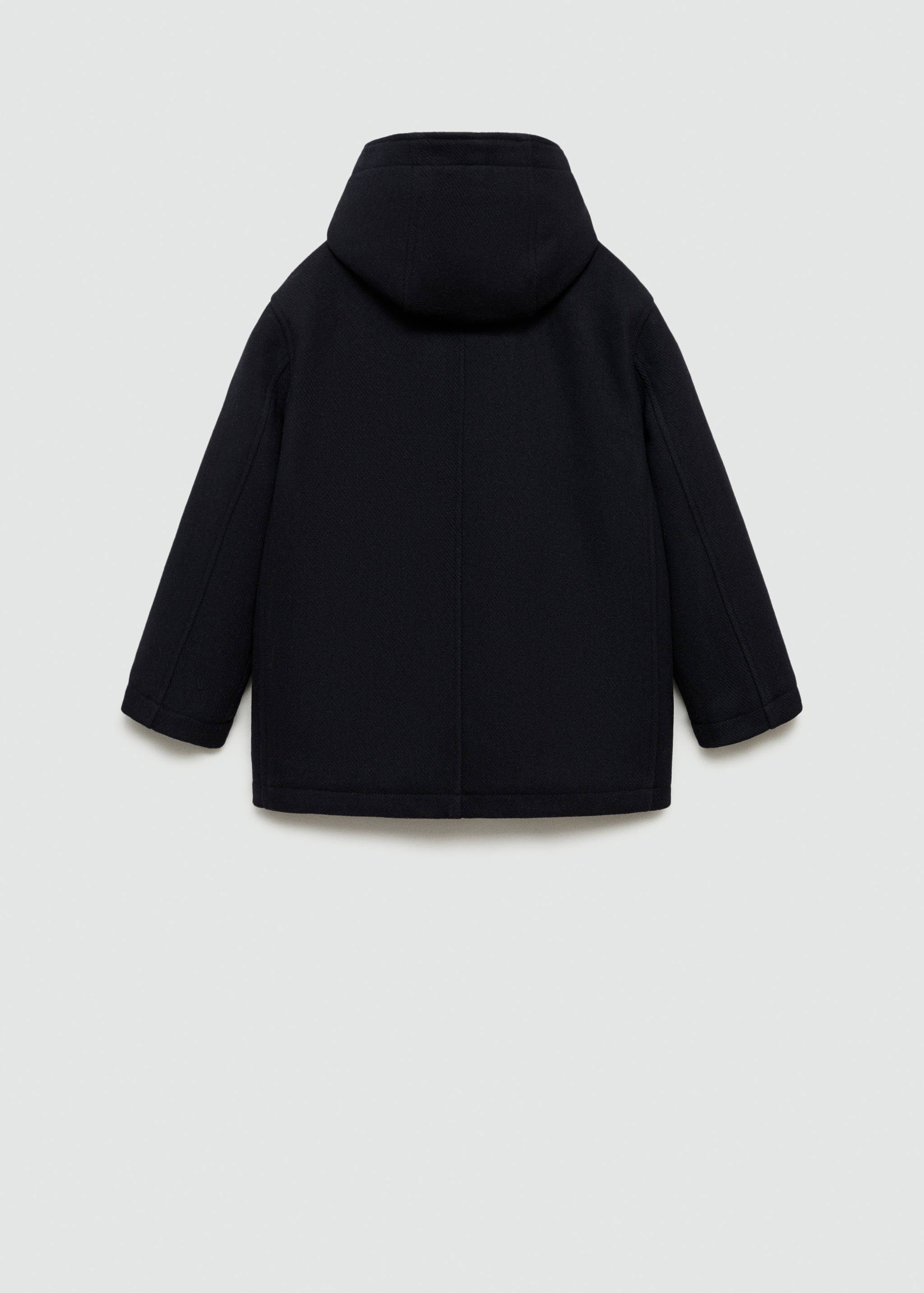 Abrigo paño bolsillos - Reverso del artículo