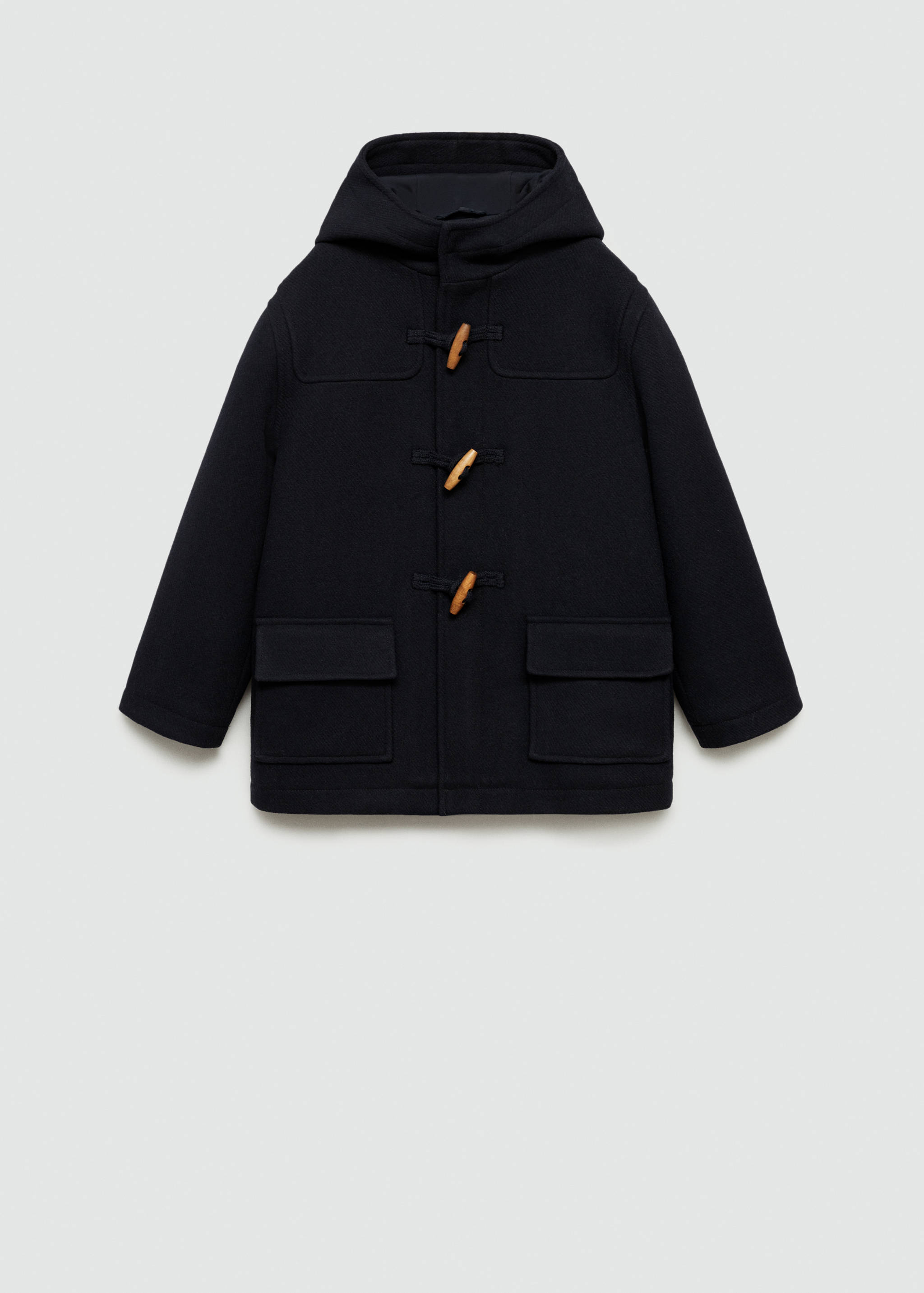 Manteau drap de laine poches - Article sans modèle