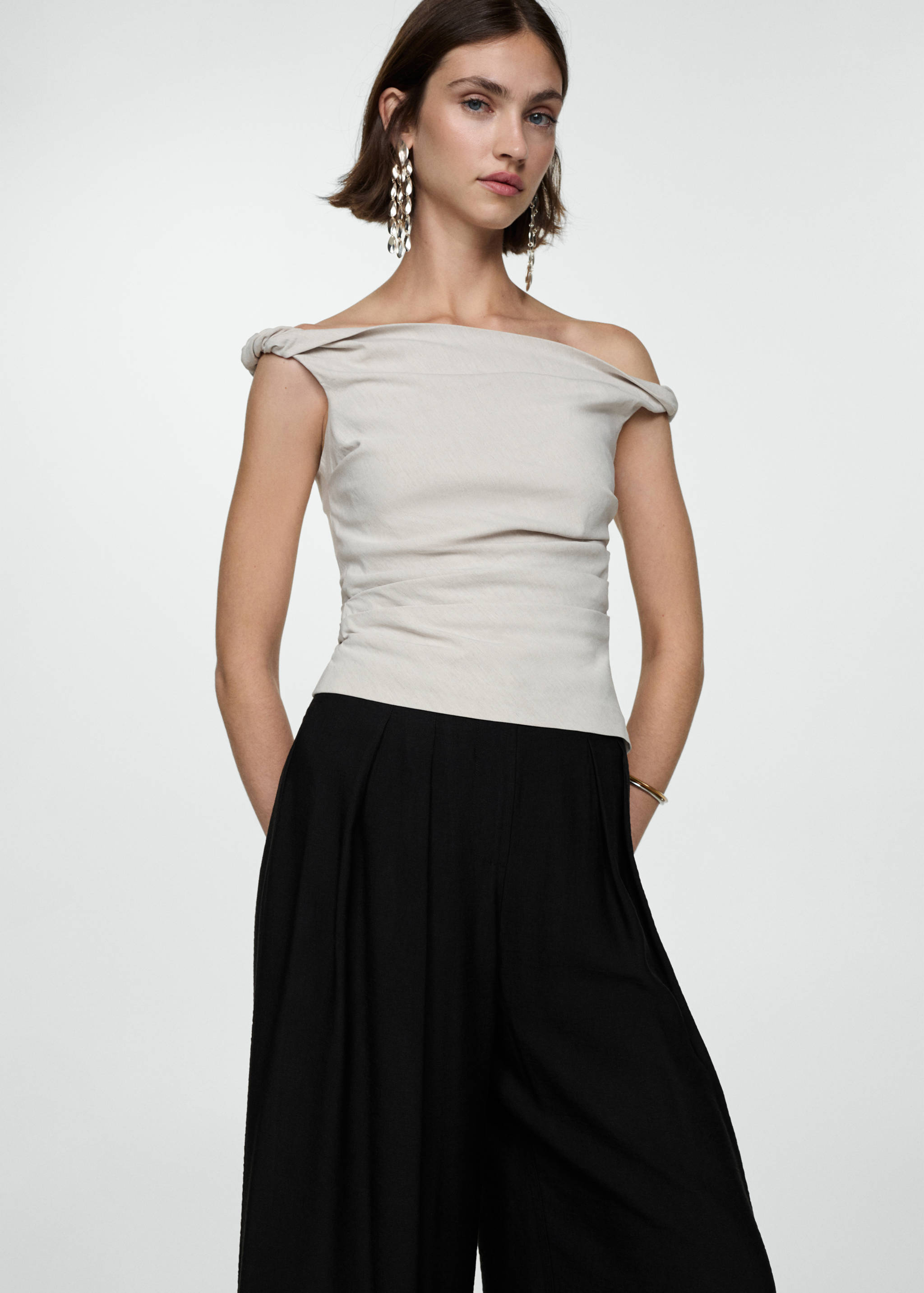 Pantalons wideleg tavelles - Detall de l'article 2