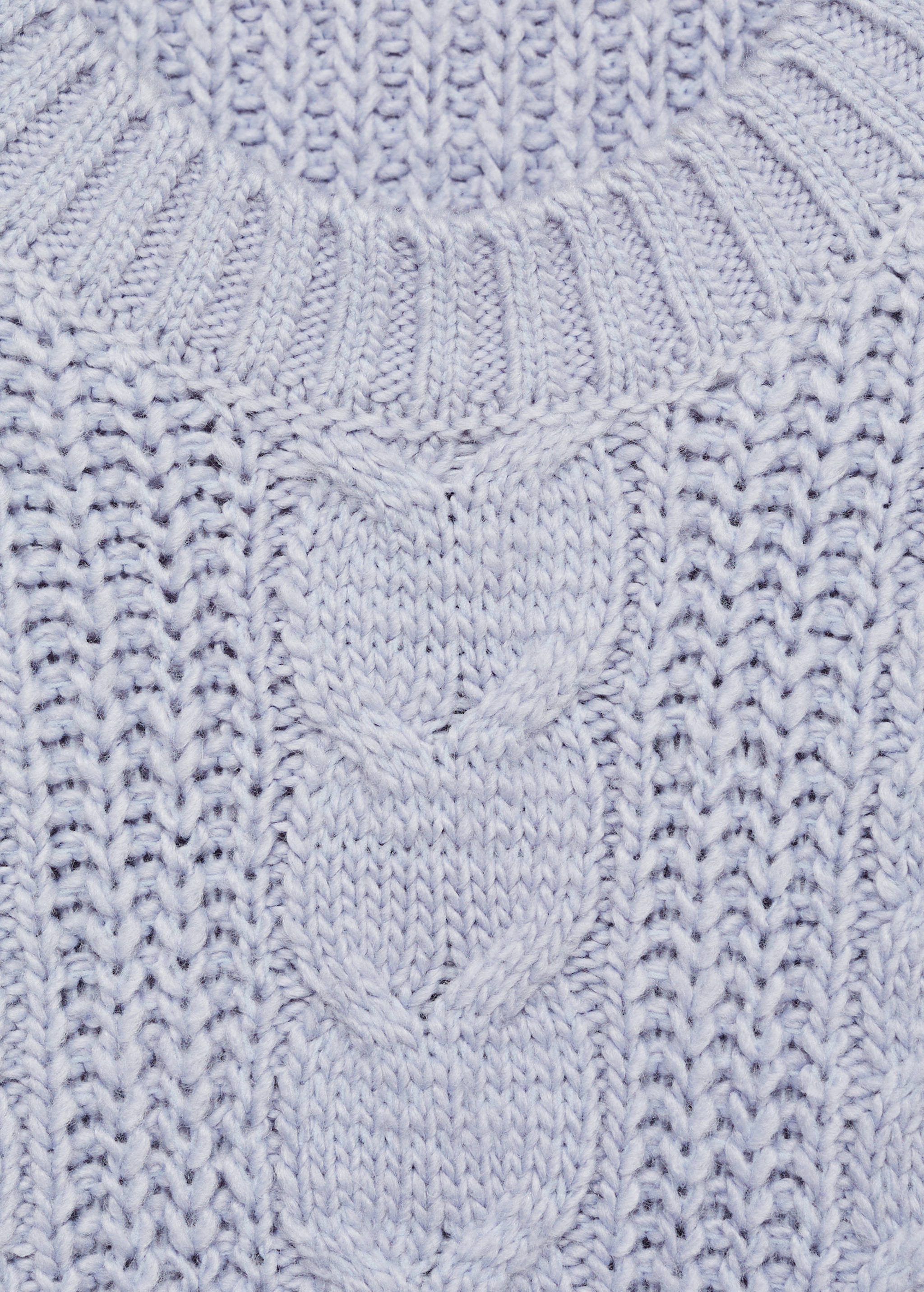 Pullover mit Zopfmuster - Detail des Artikels 8