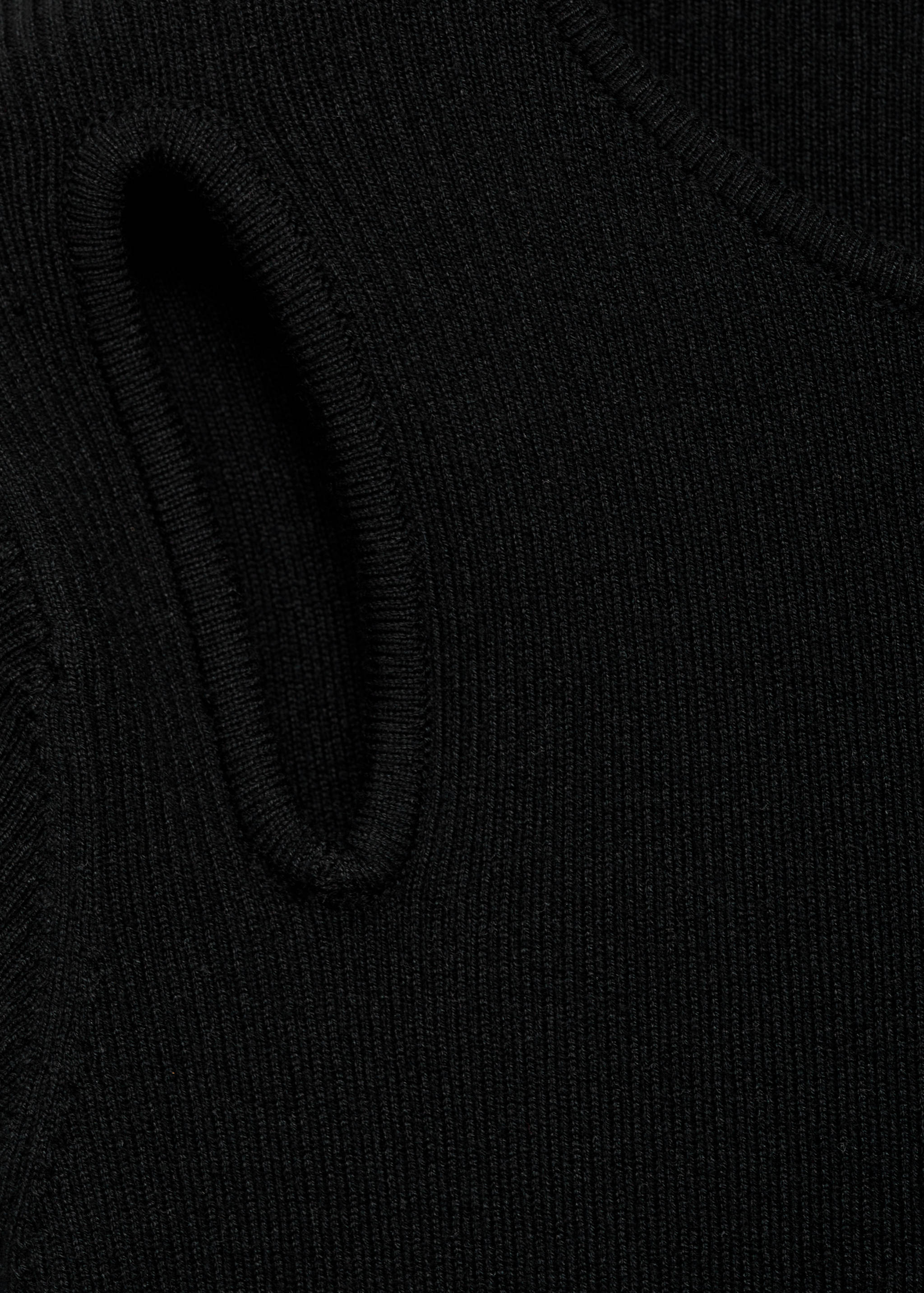 Vestido punto canalé aberturas - Detalle del artículo 8