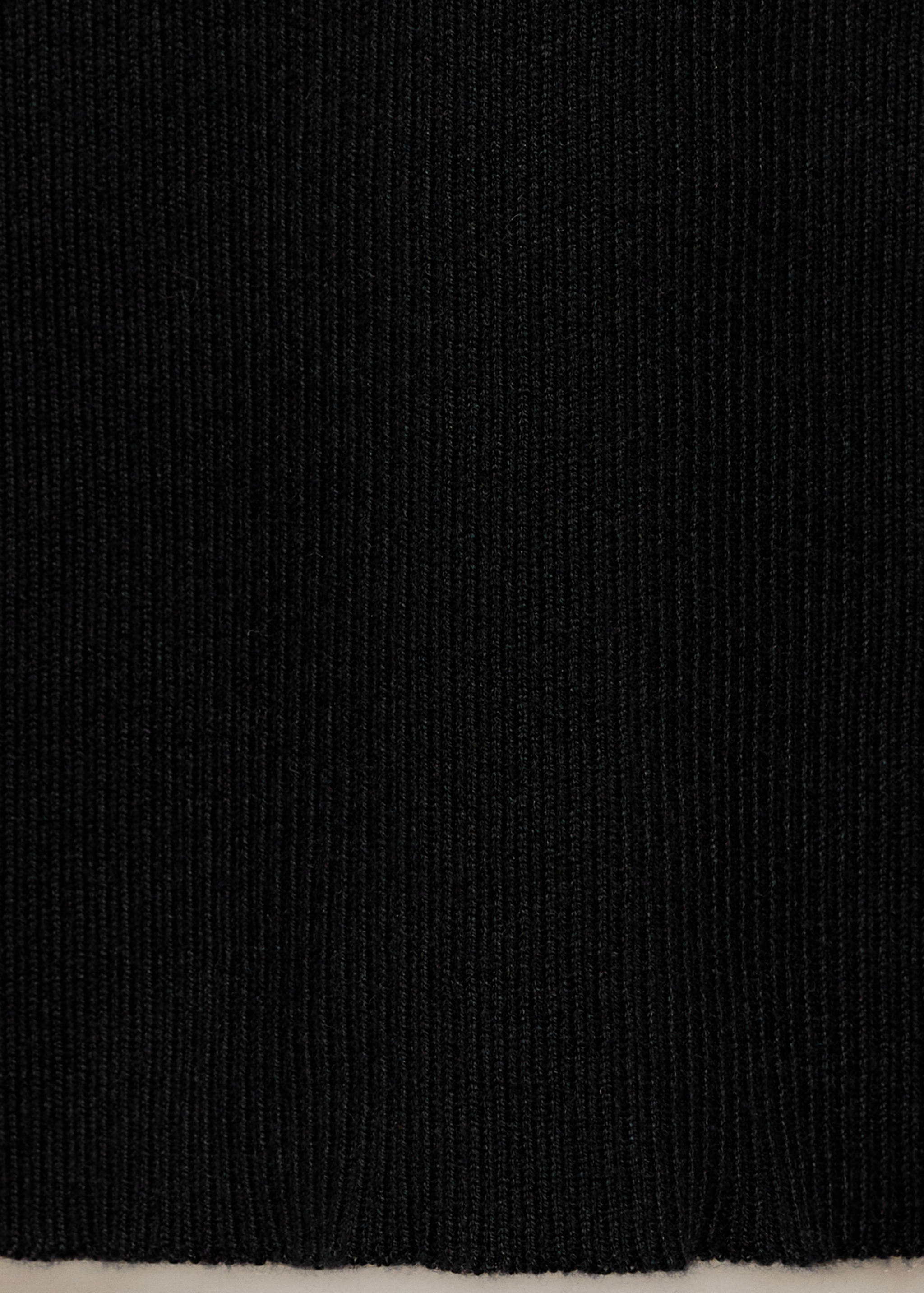 Vestido punto canalé aberturas - Detalle del artículo 0