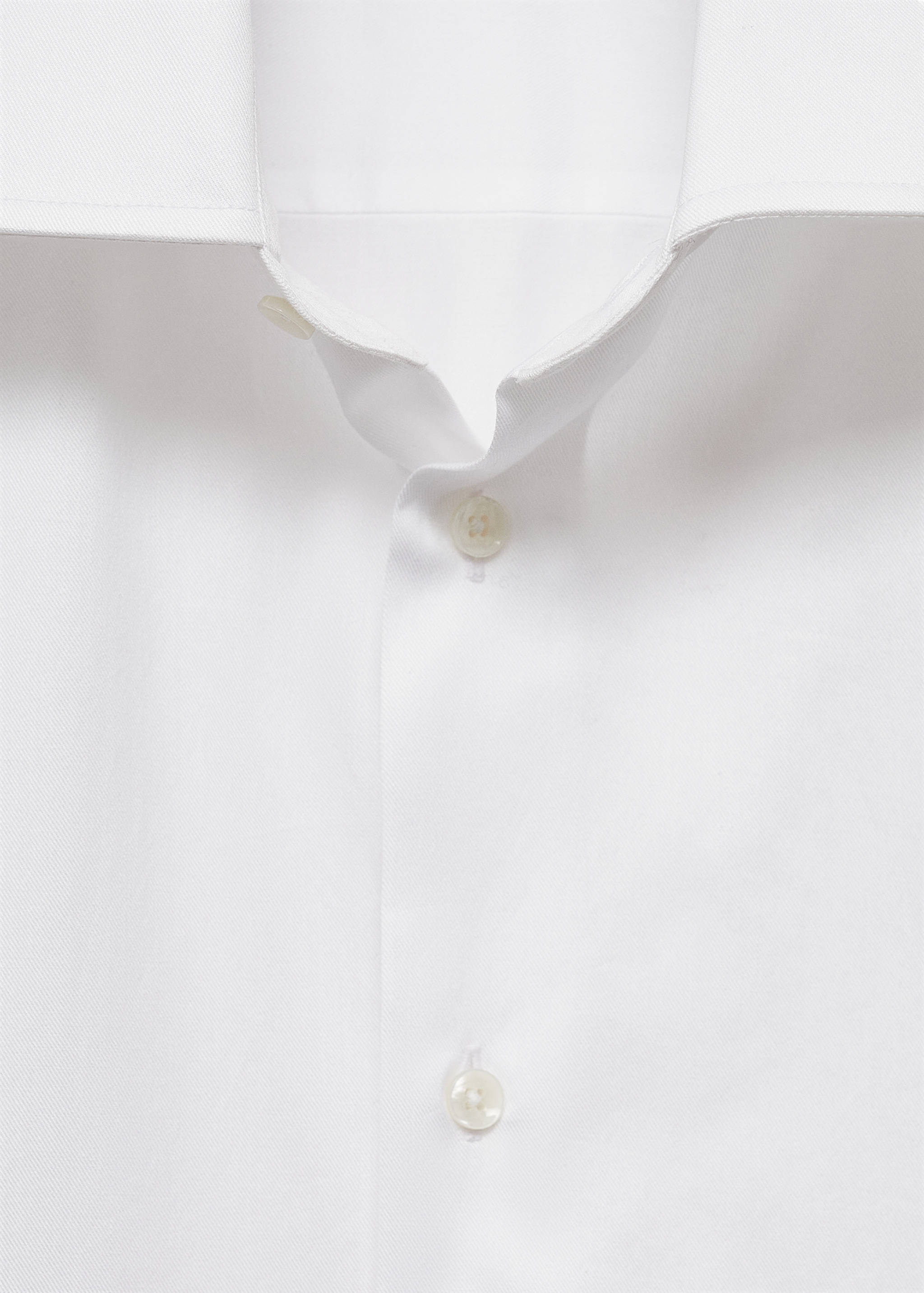 Slim fit cotton suit shirt - Details of the article 8