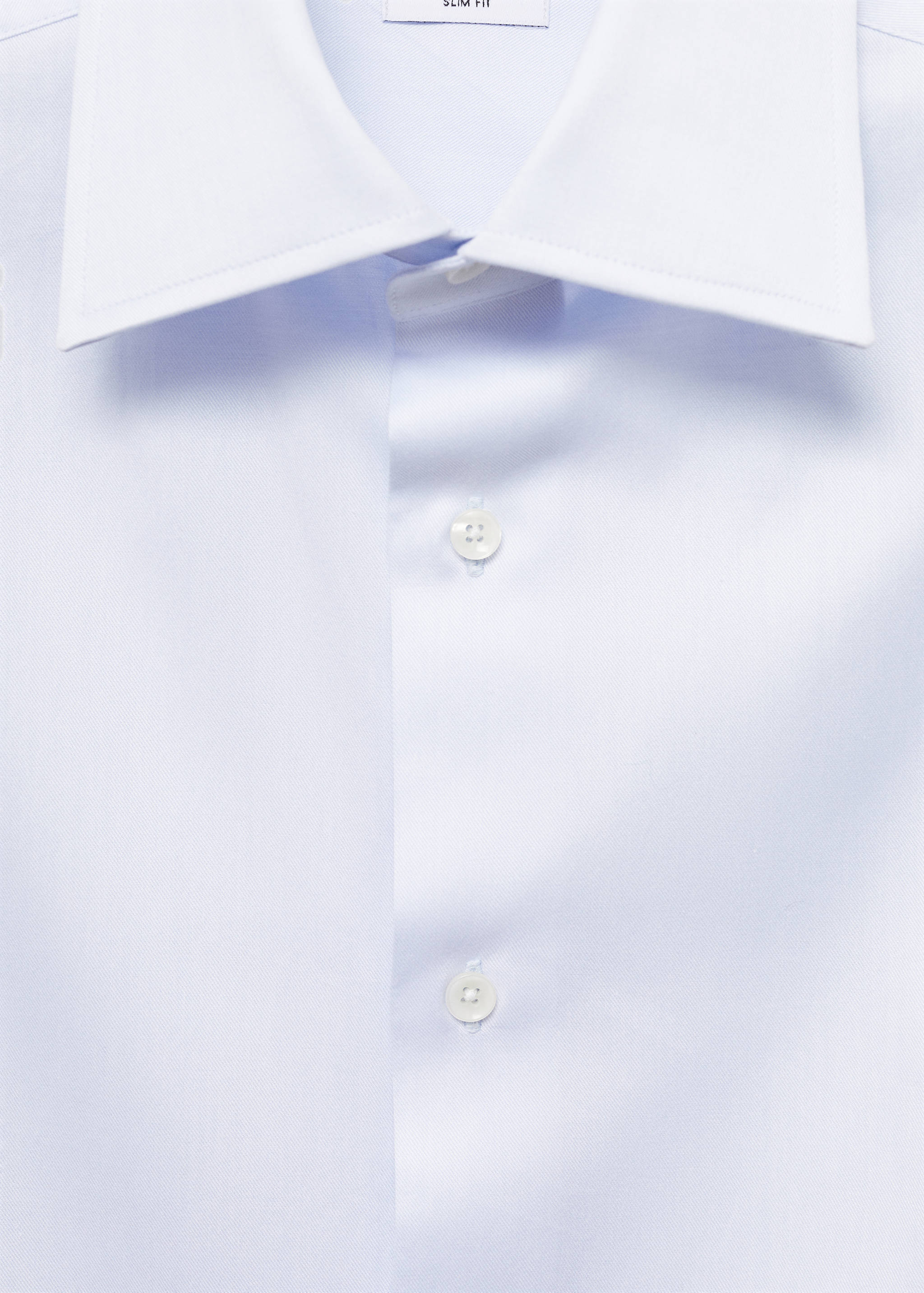 Slim fit cotton suit shirt - Details of the article 8
