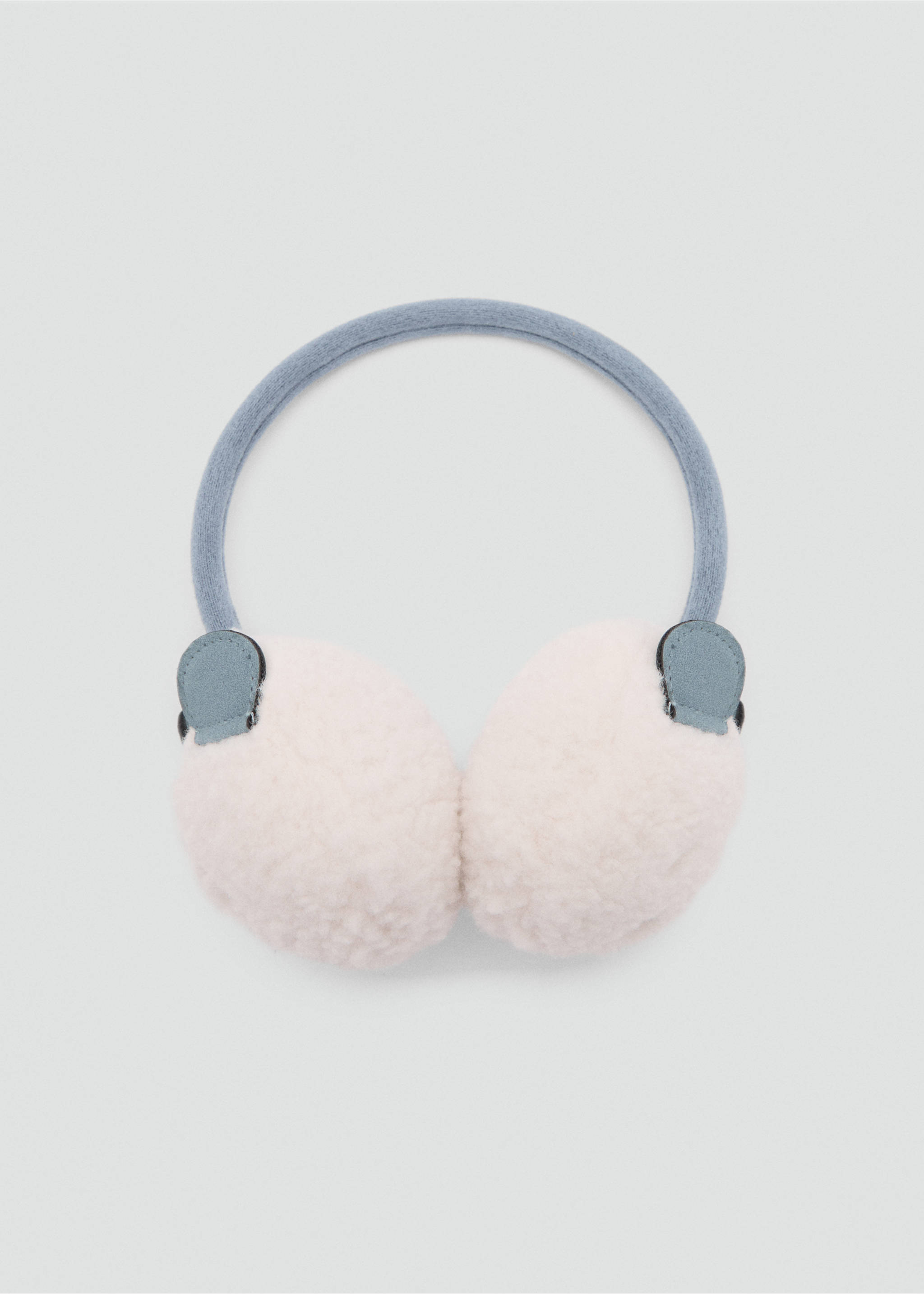 Öronmuffar i fårskinnspäls - Artikel utan modell, Rå. Ref: 77066004-00.