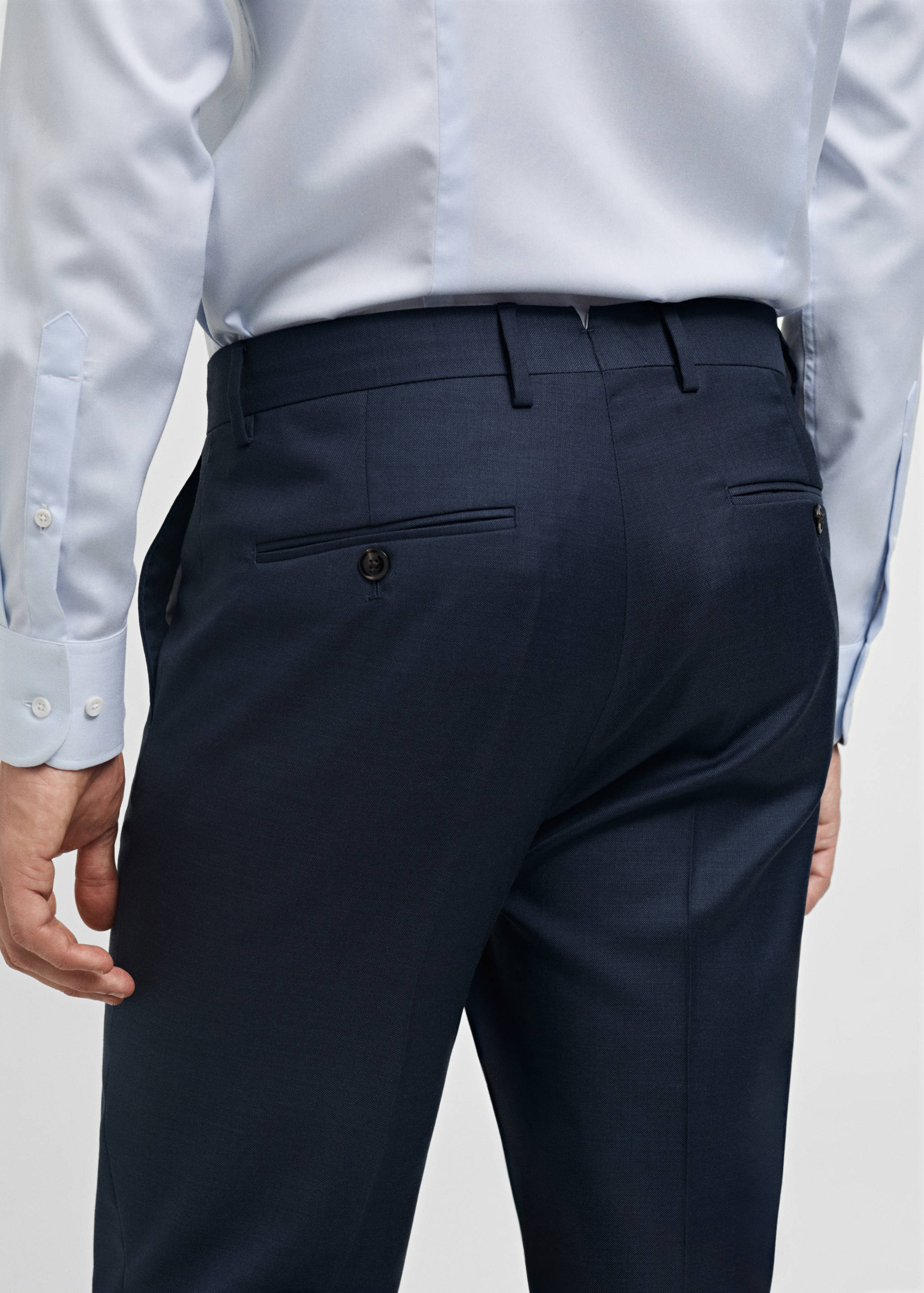 Pantalón traje Venecia 100% lana virgen - Detalle del artículo 3