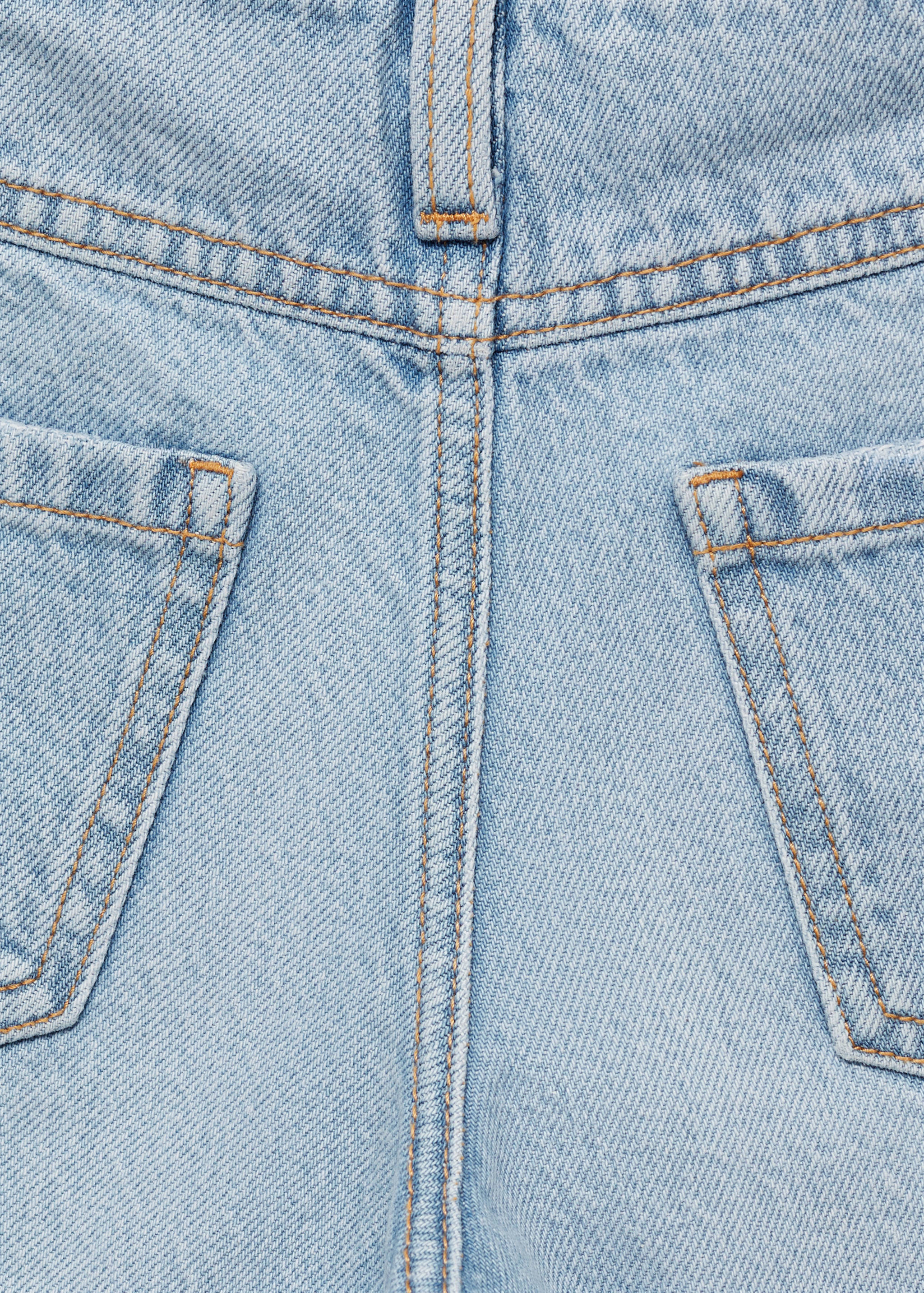 Blugi culottes cu cusături decorative - Detaliu al articolului 0