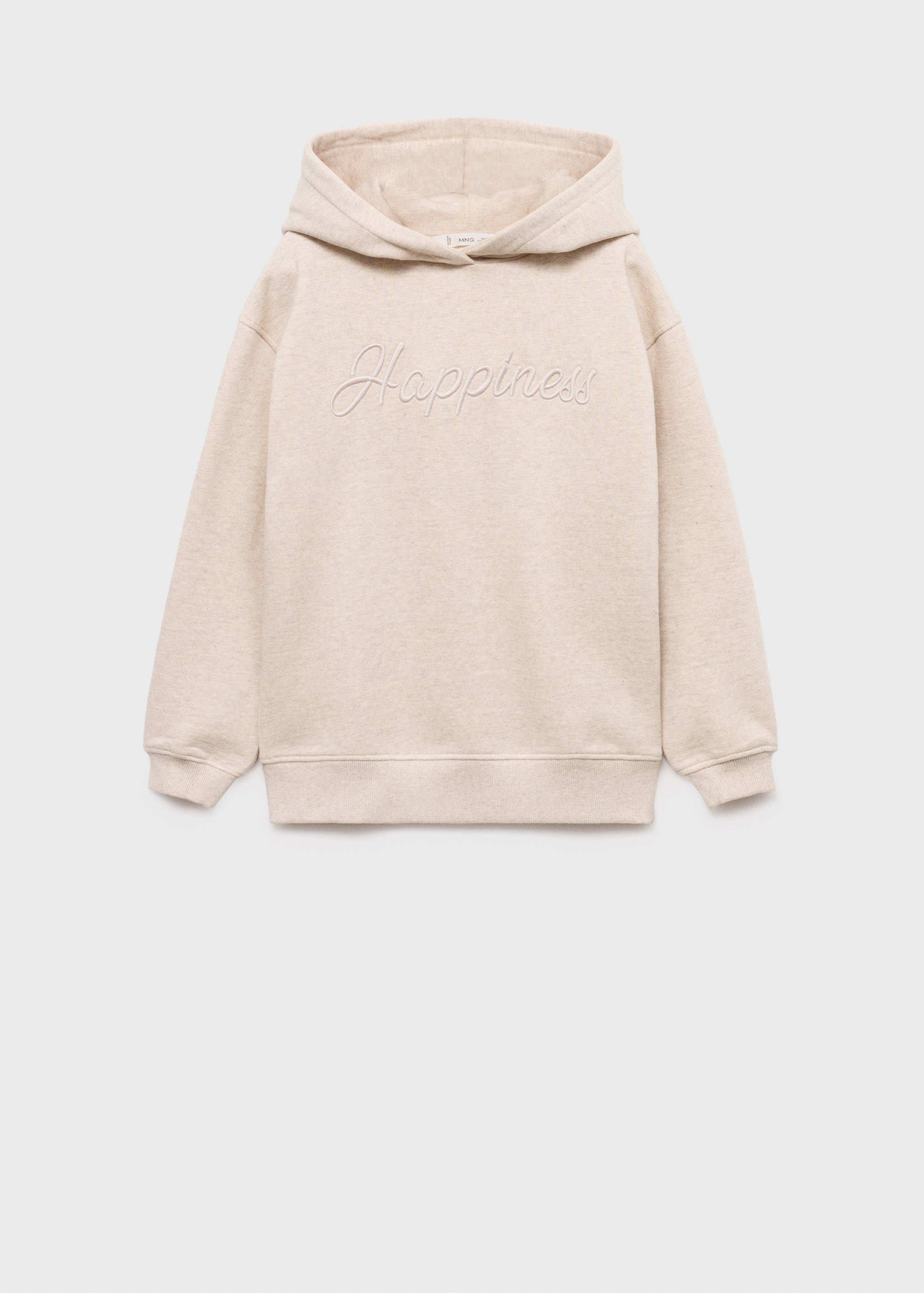 Sudadera algodón detalle bordado - Artículo sin modelo