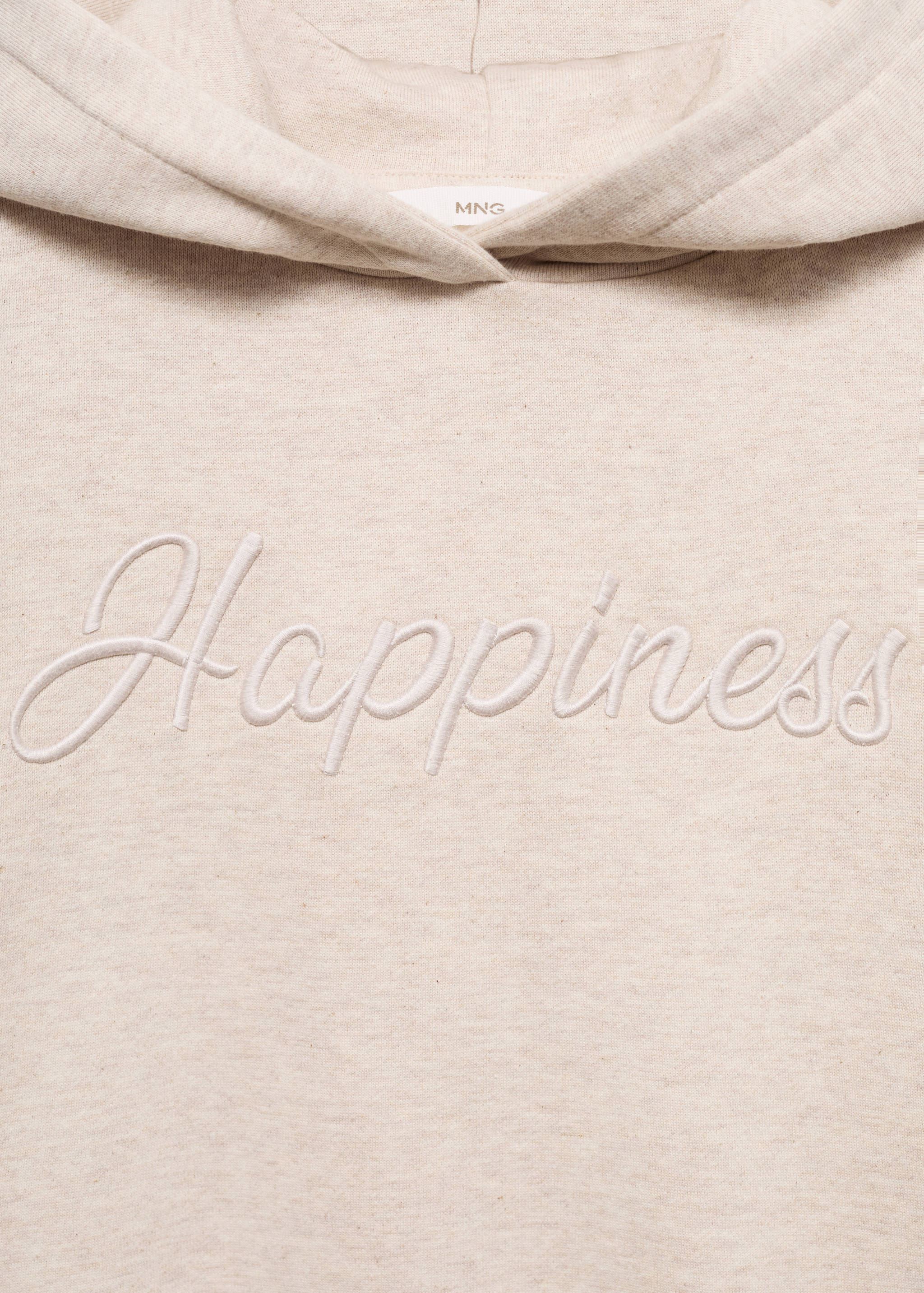 Sudadera algodón detalle bordado - Detalle del artículo 8