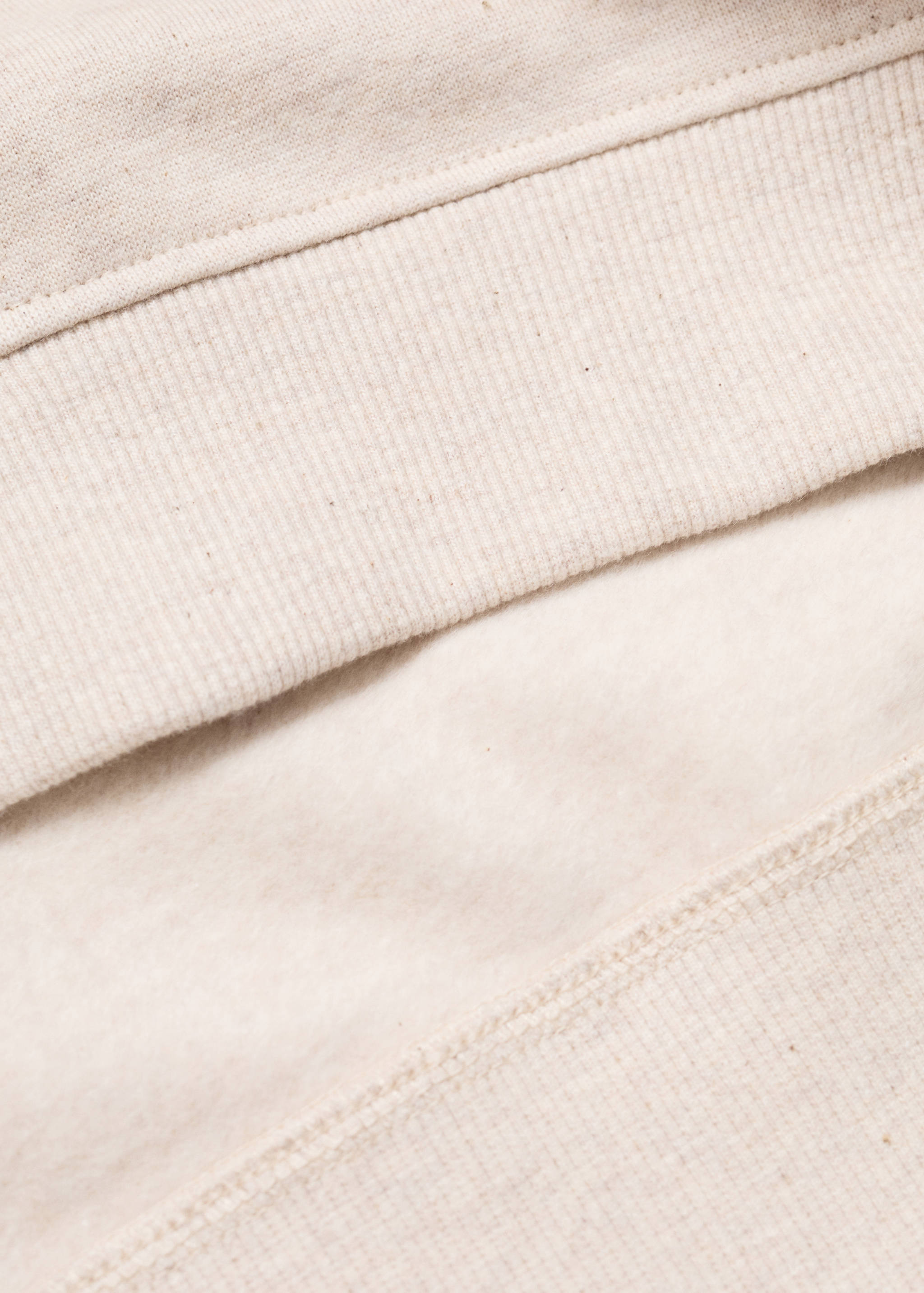 Sudadera algodón detalle bordado - Detalle del artículo 0