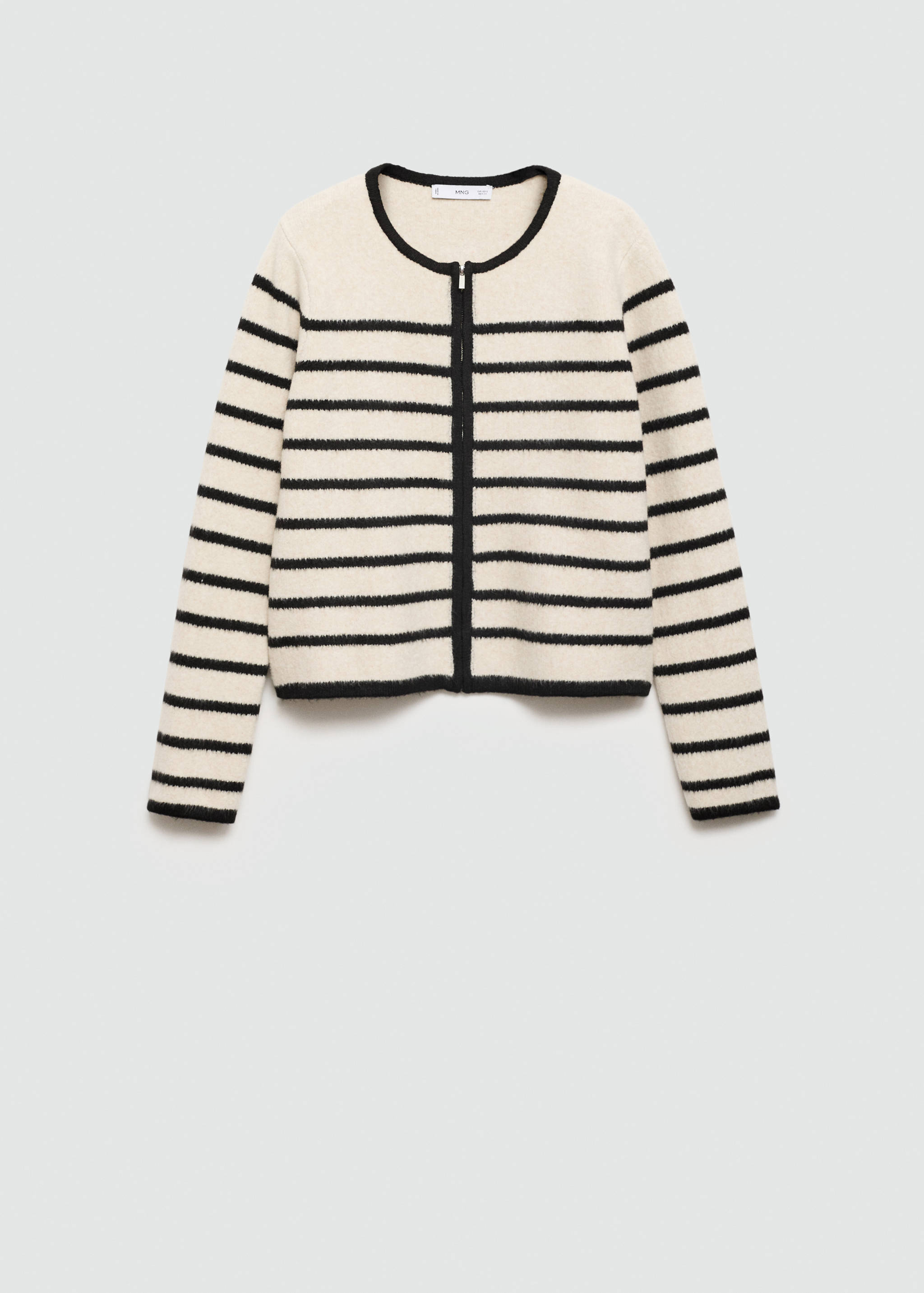 Chaqueta punto rayas - Artículo sin modelo