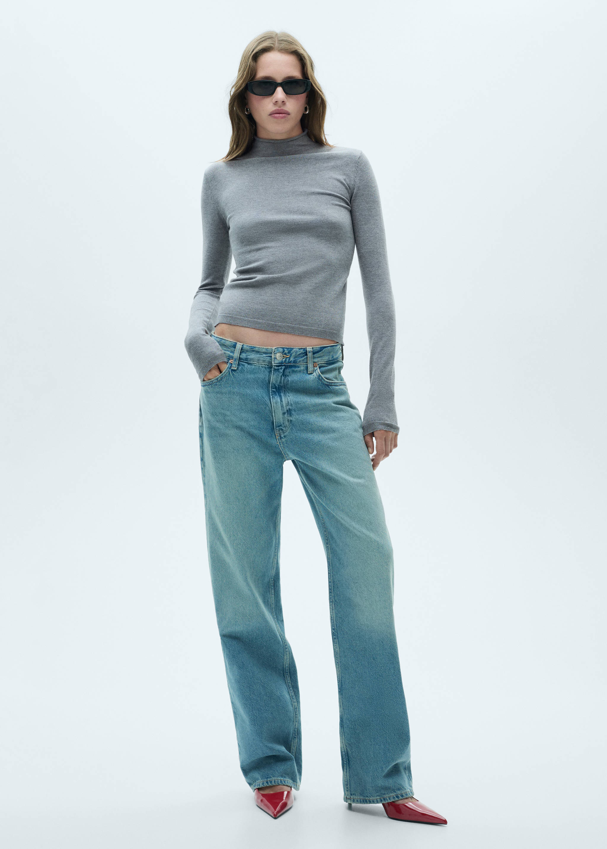 Perkins-neck sweater - General plane