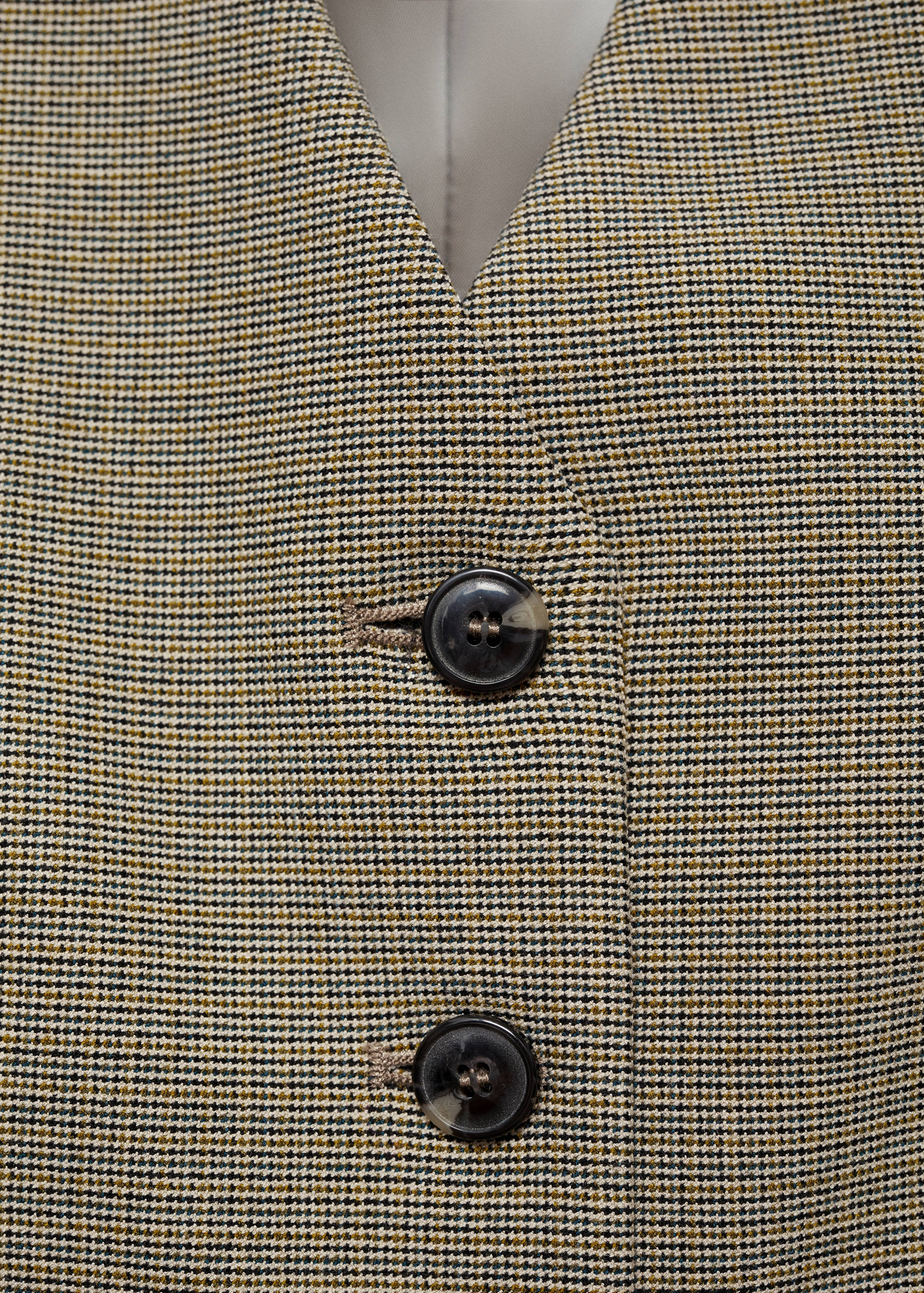 Micro-houndstooth vest - Details of the article 8
