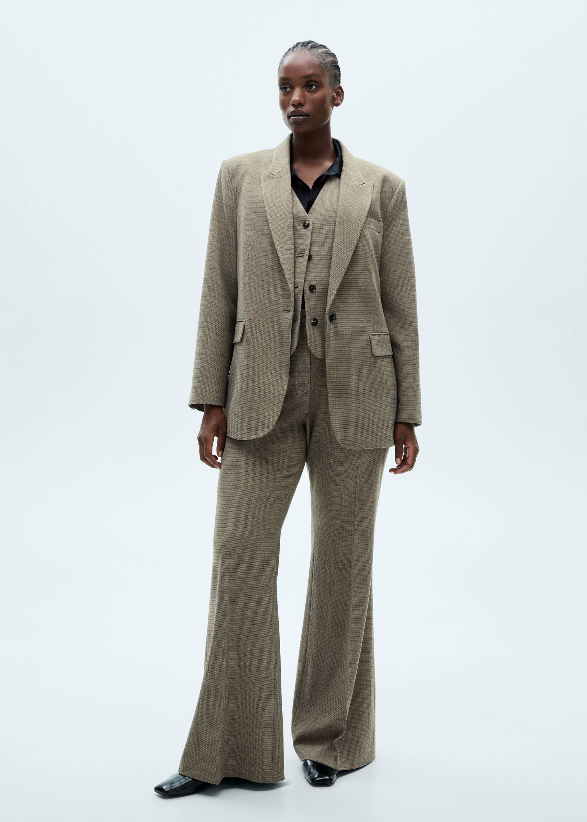 Micro-houndstooth vest - Details of the article 3