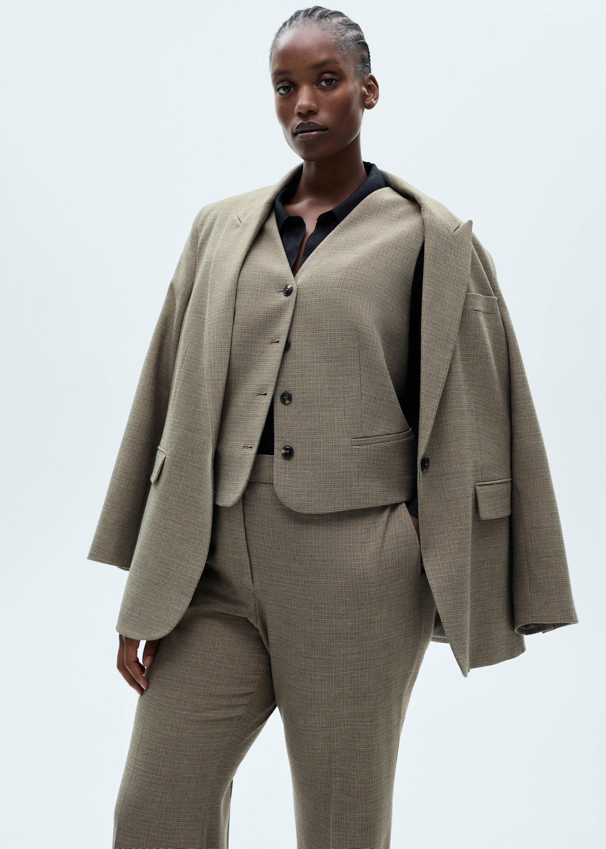 Micro-houndstooth vest - Details of the article 5