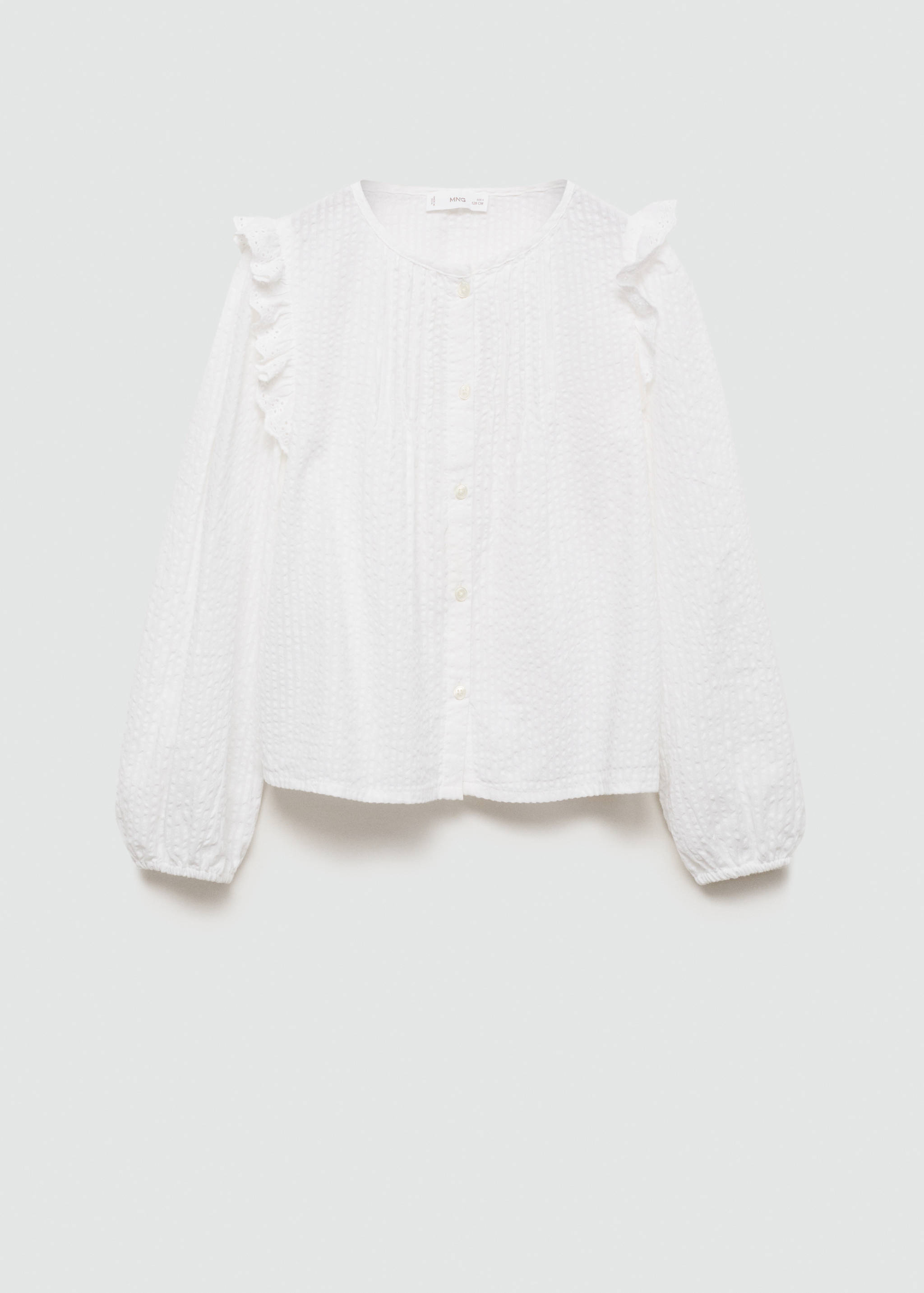 Blusa volantes bordados - Artículo sin modelo