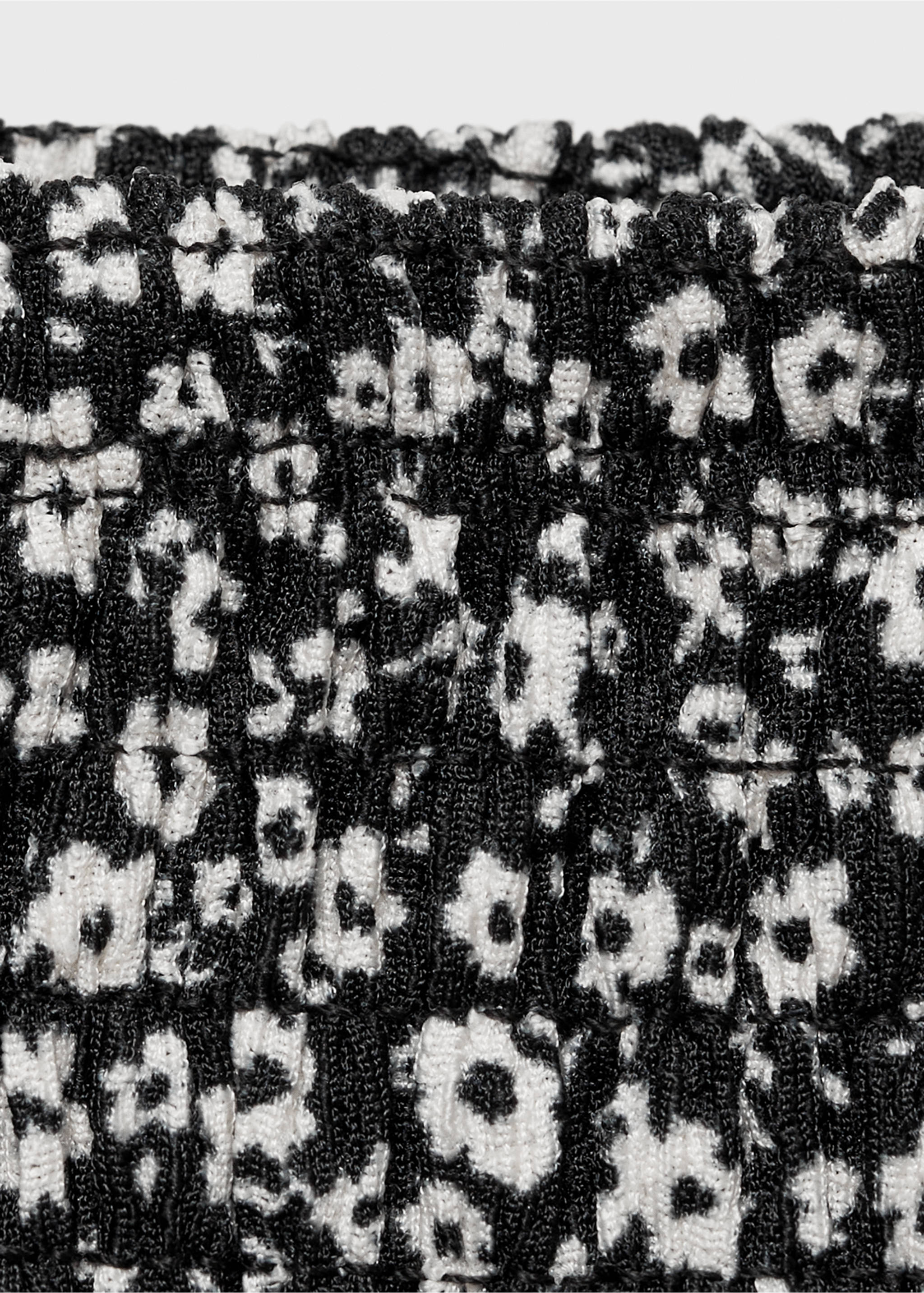 Jupe fleurs volants - Détail de l'article 0, Noir. Ref: 77066732-00.