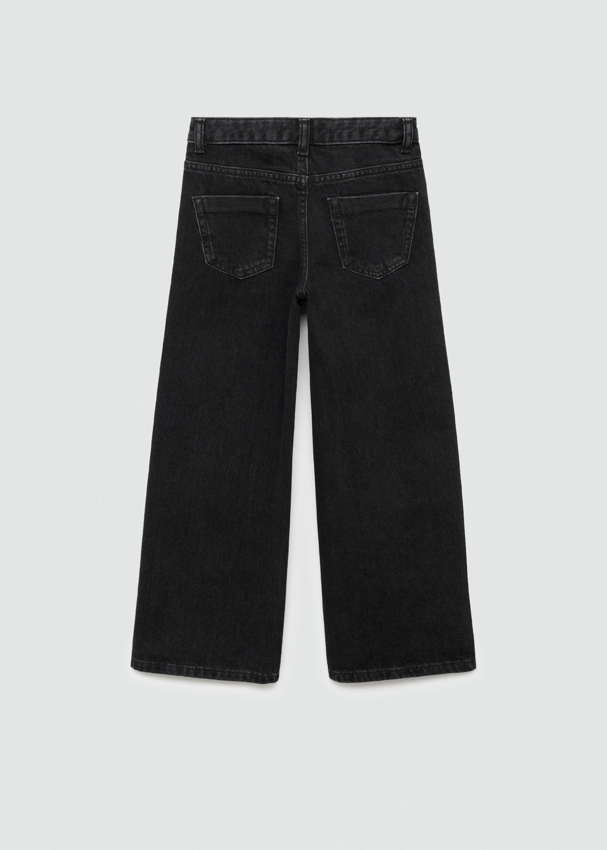 Rette jeans med strass - Baksiden av artikkelen