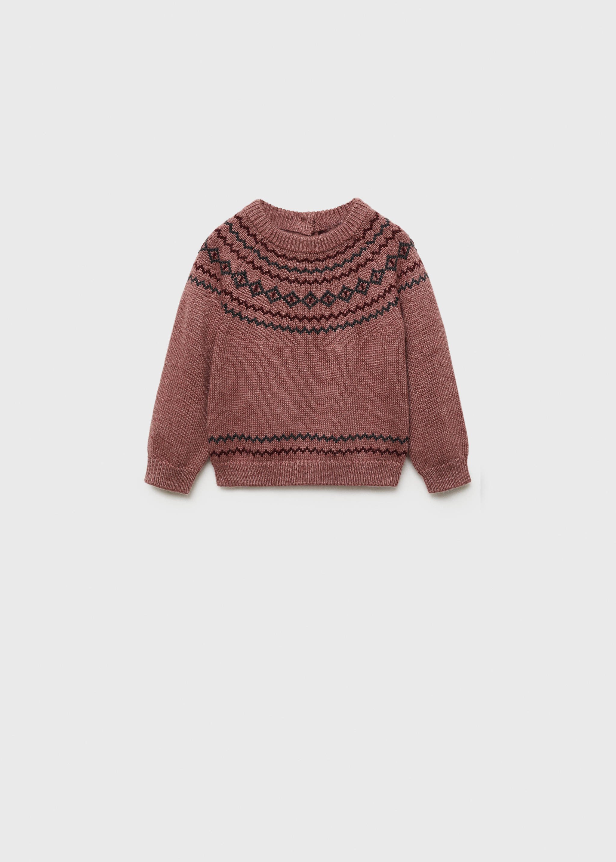 Jacquard sweater - Article without model