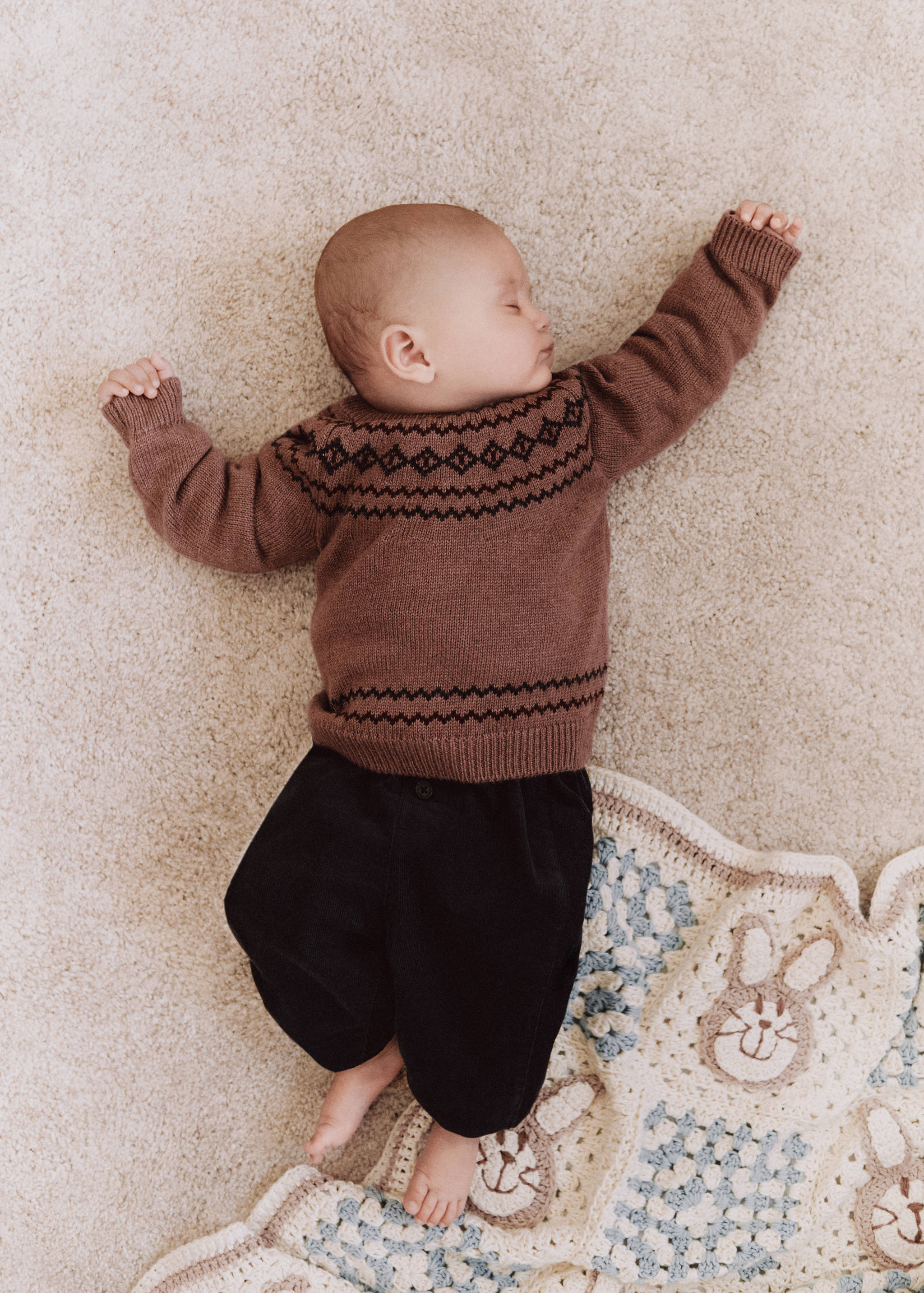 Jacquard sweater - Details of the article 5