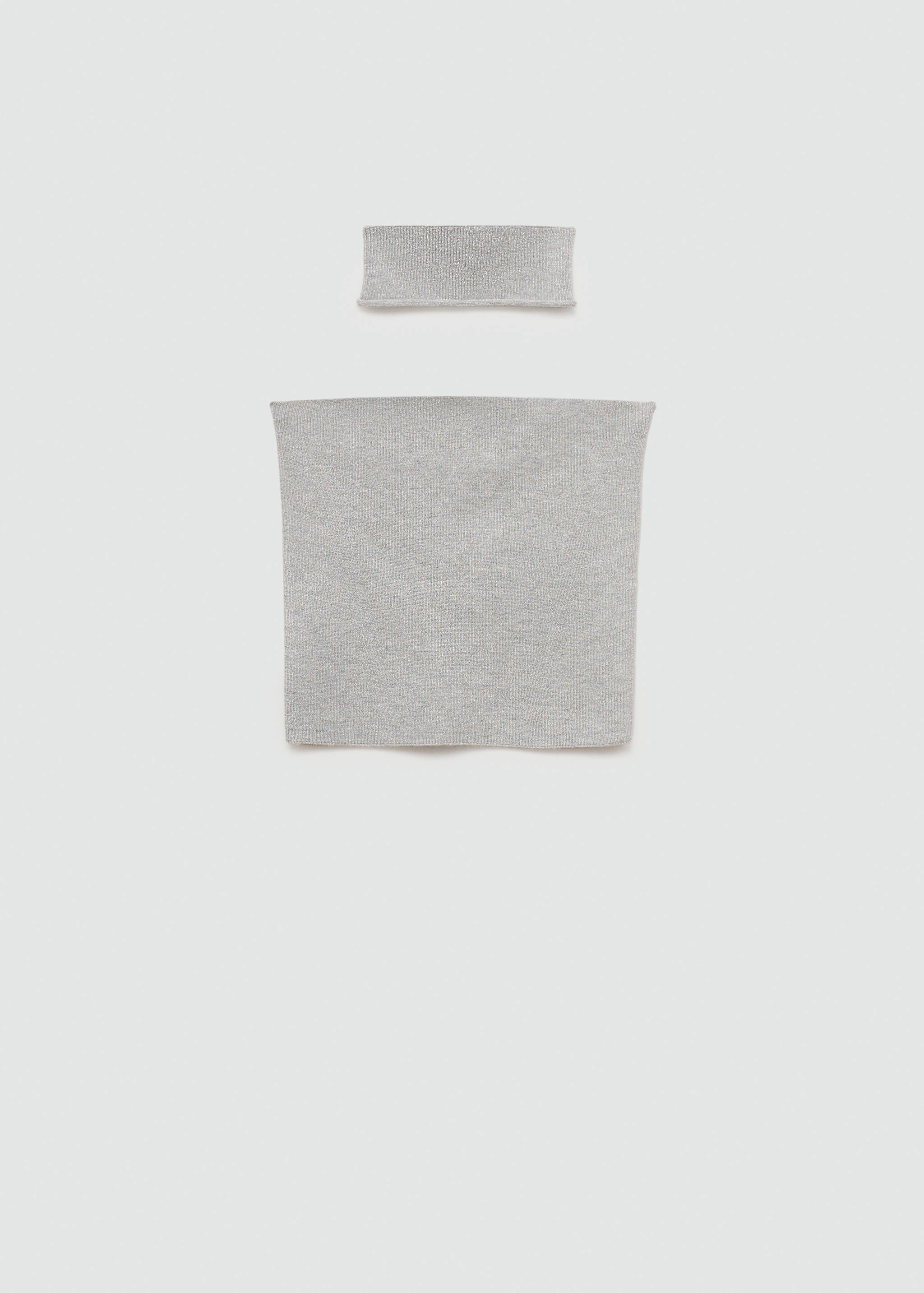 Choker lurex top - Article without model