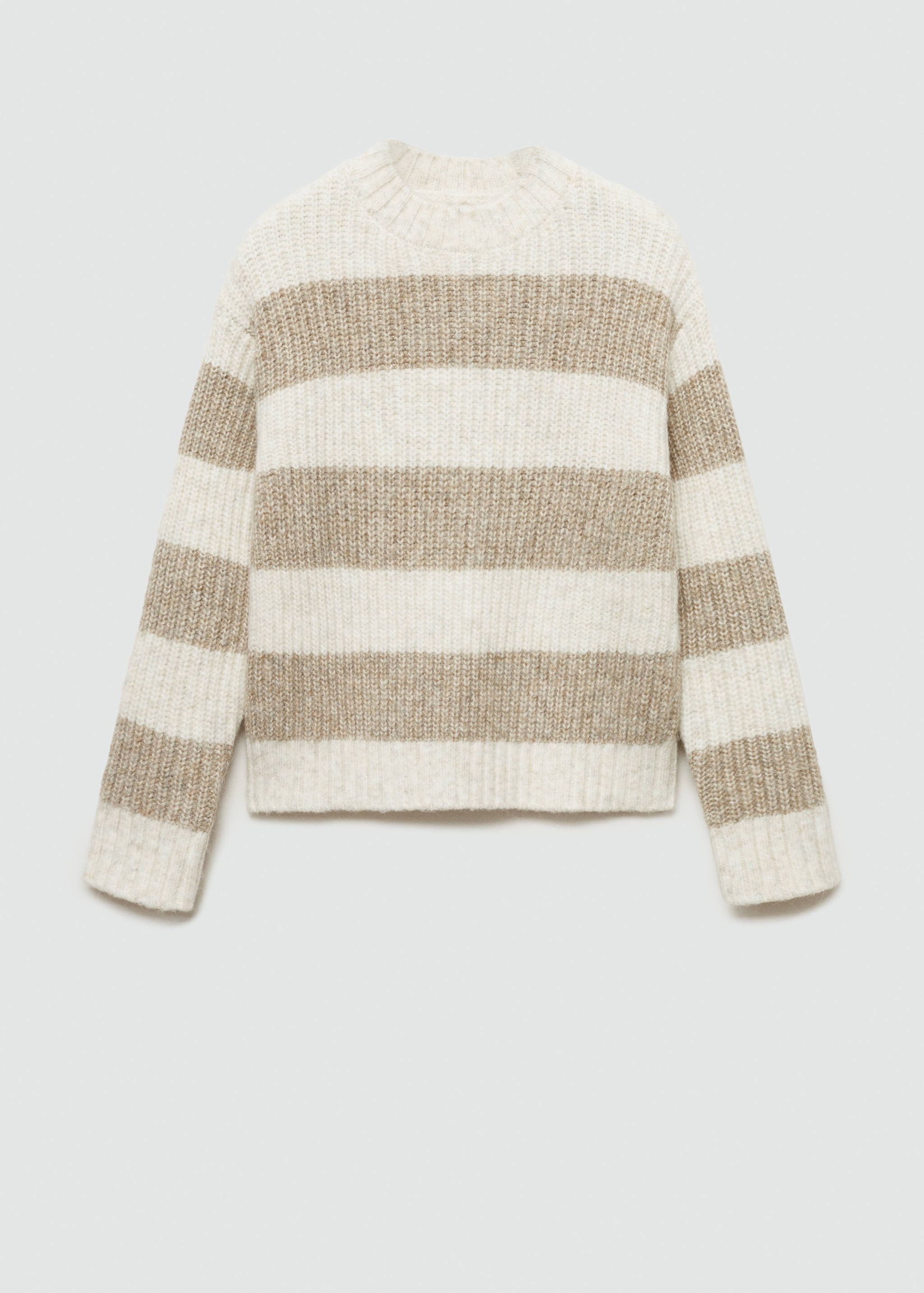 Knit striped sweater - Article without model