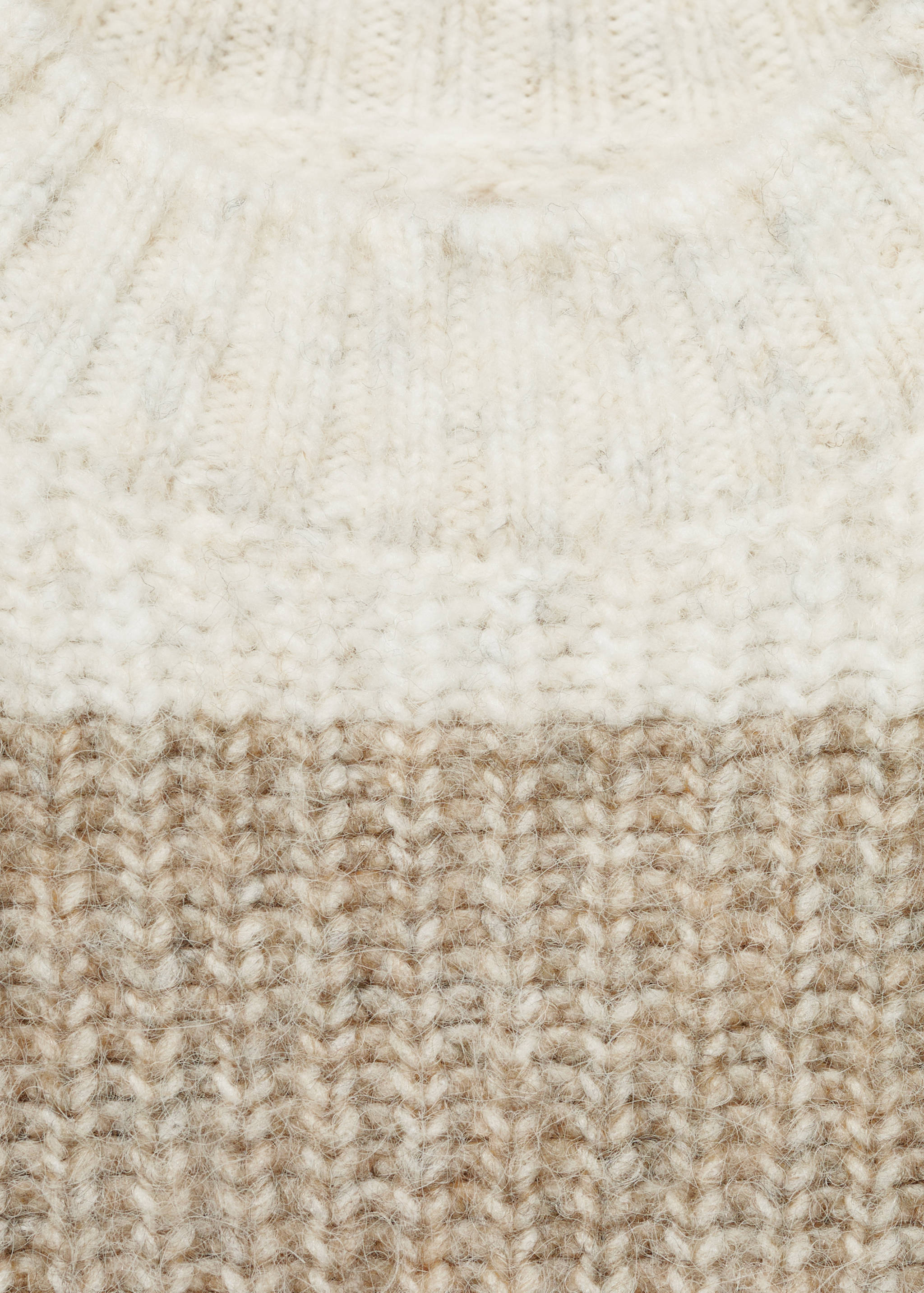 Knit striped sweater - Details of the article 8