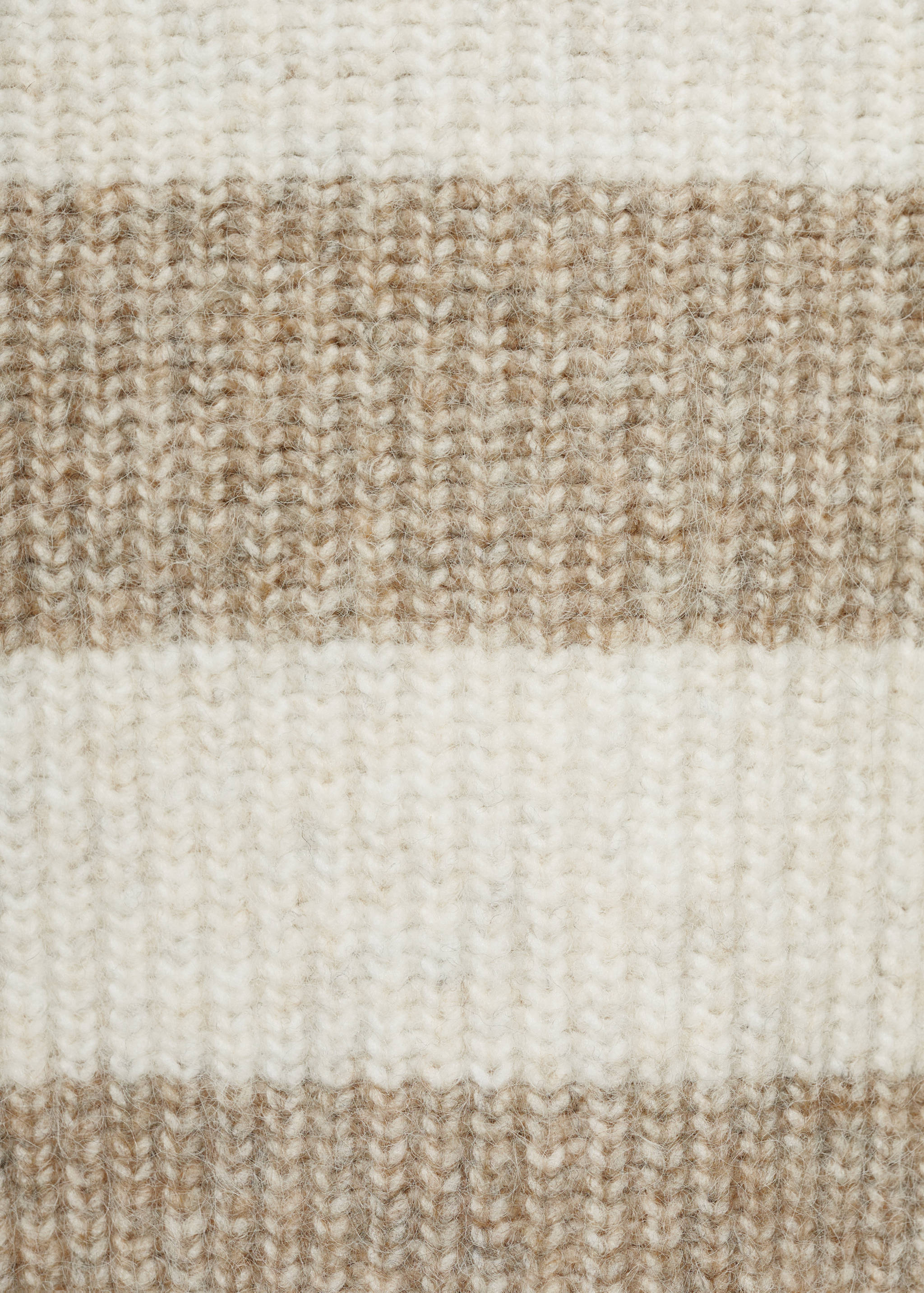 Knit striped sweater - Details of the article 0