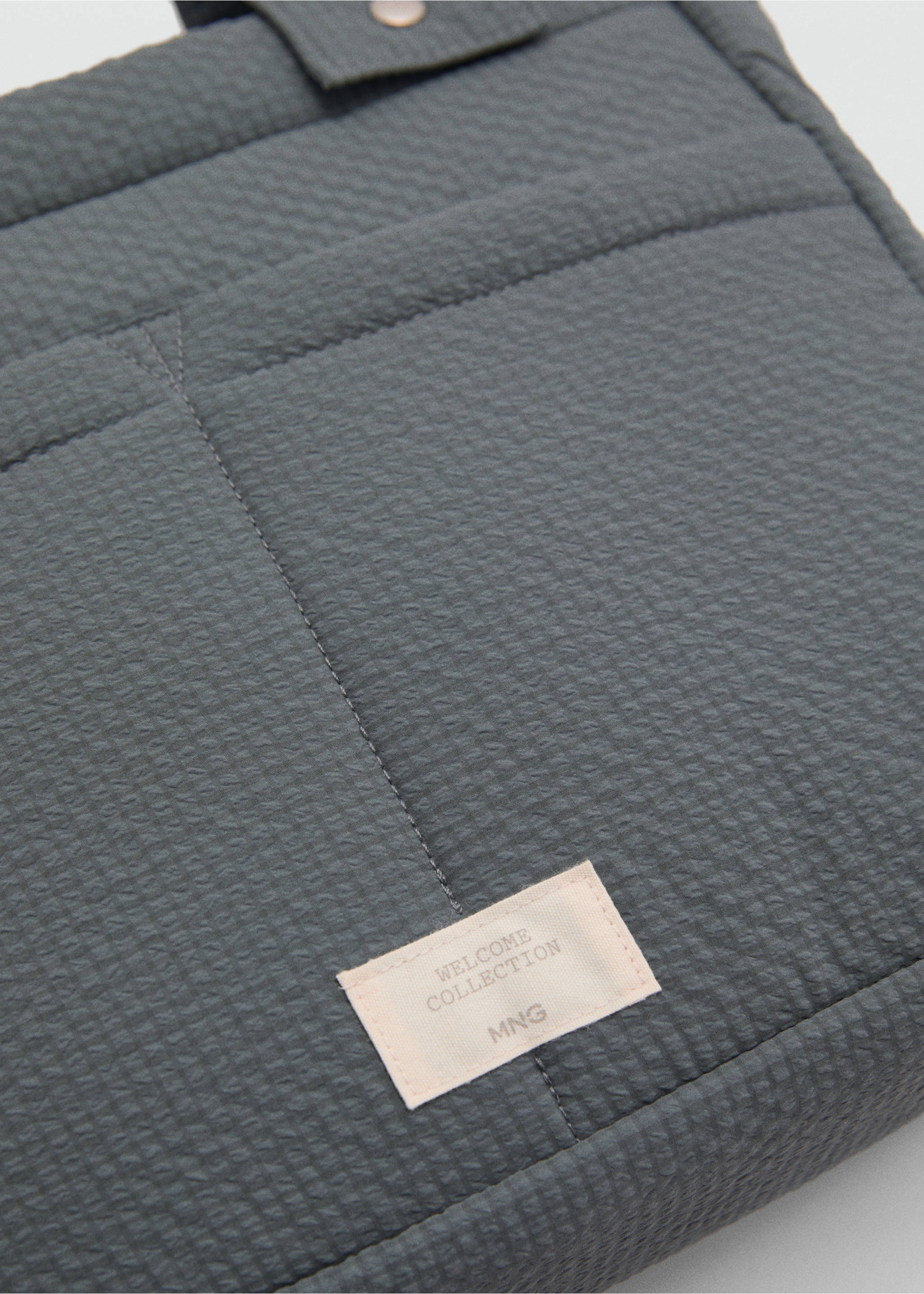 Maternity Bag - Details of the article 3, Charcoal. Ref: 77066748-00.