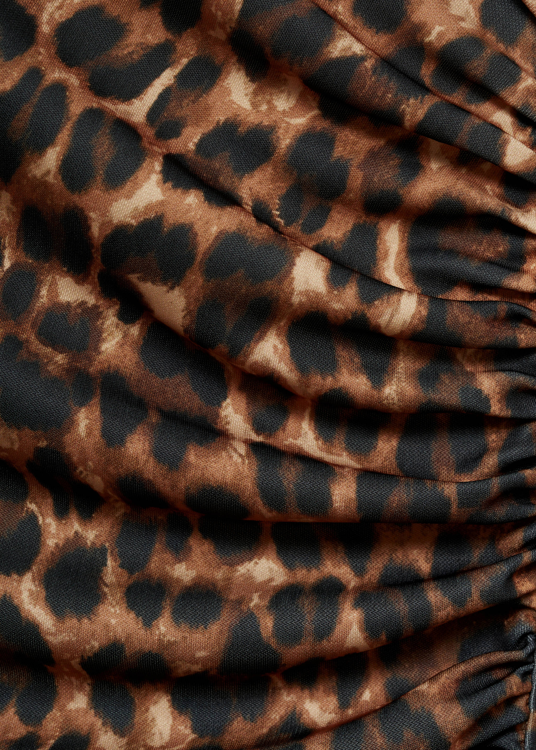 Sukienka w panterkę z marszczeniami - Szczegóły artykułu 8