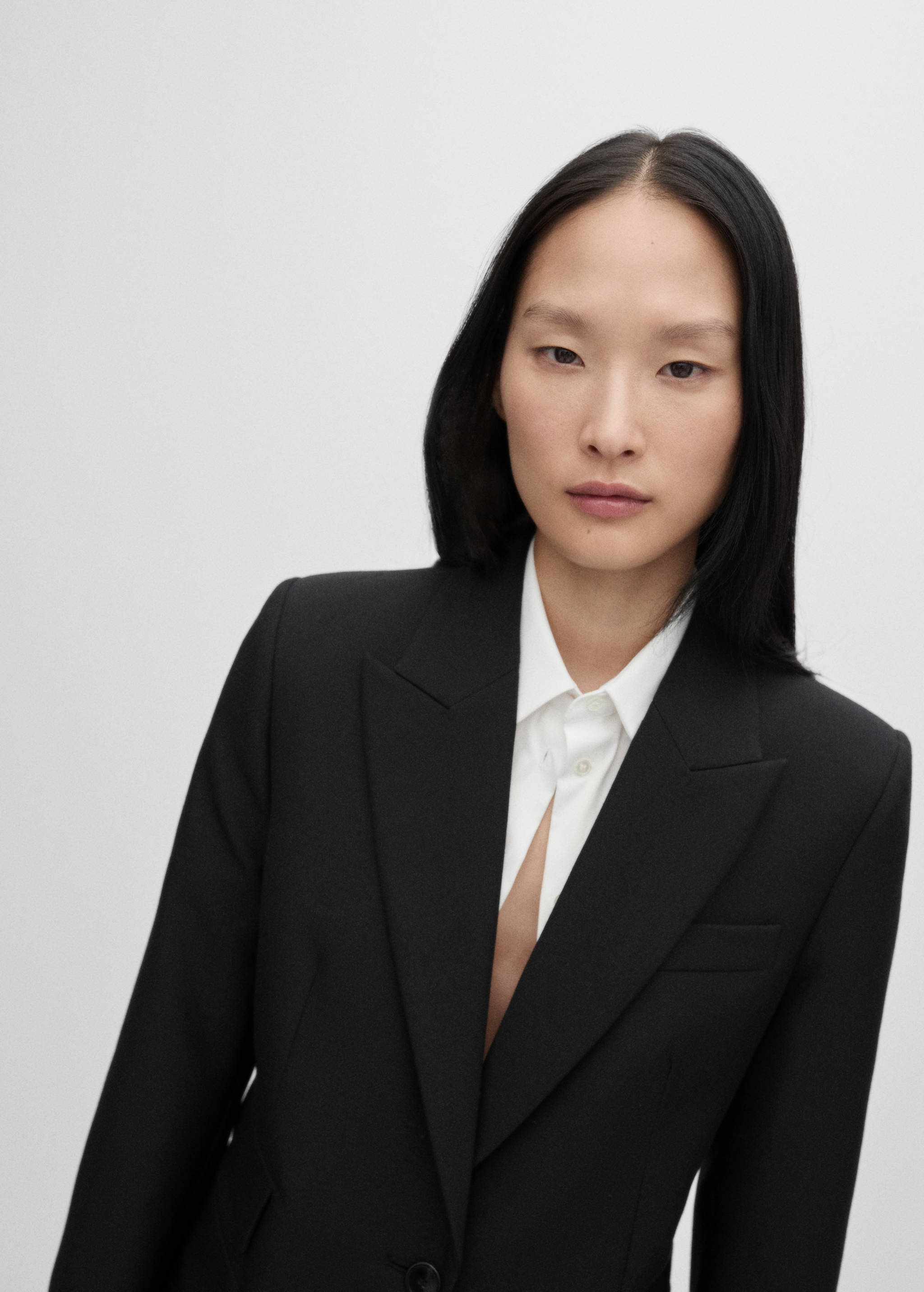 Σακάκι κοστουμιού από μαλλί - Λεπτομέρεια του προϊόντος 1