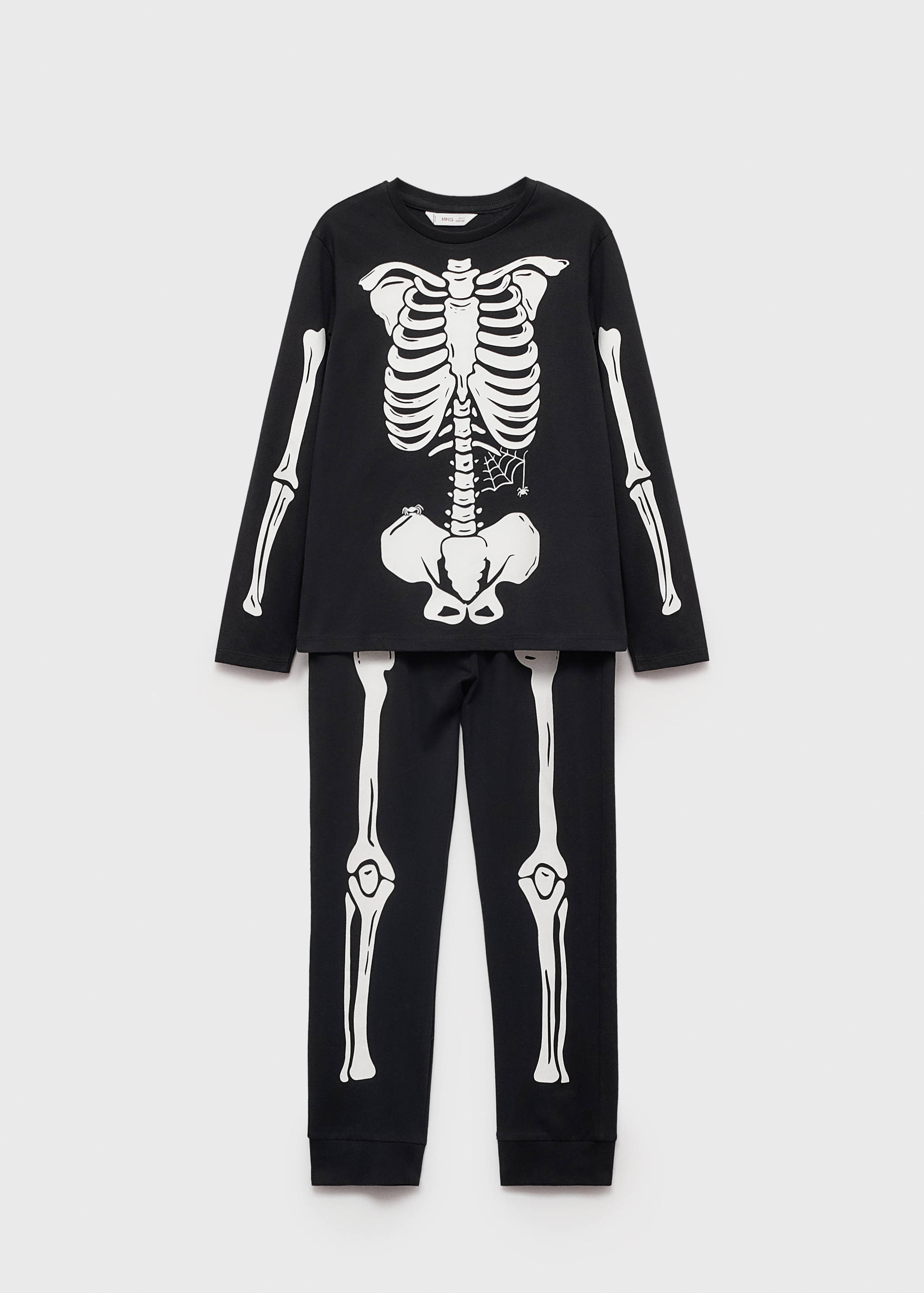 Glow in the dark skeleton pyjama - Article without model