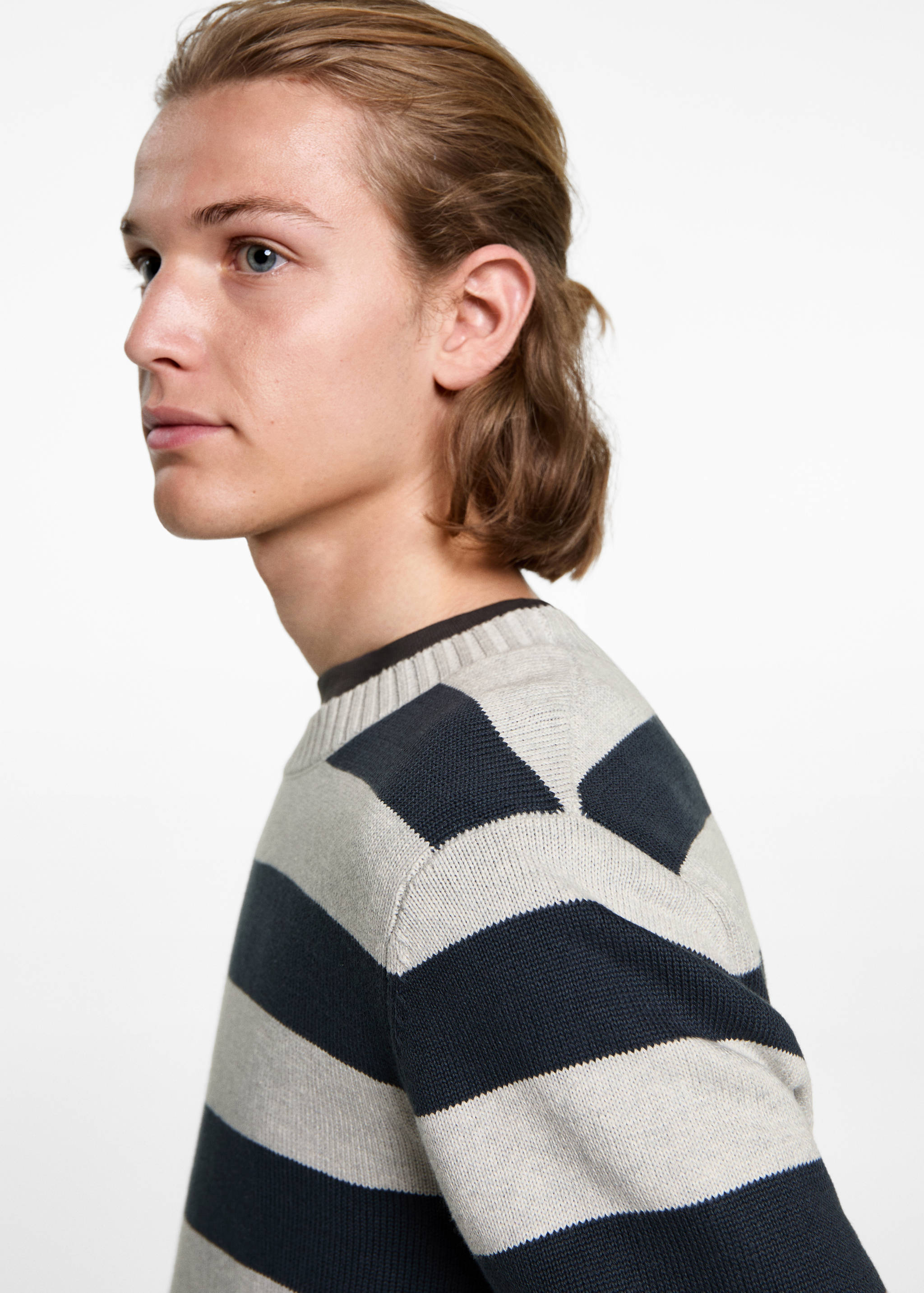 Gestreifter Strickpullover - Detail des Artikels 1